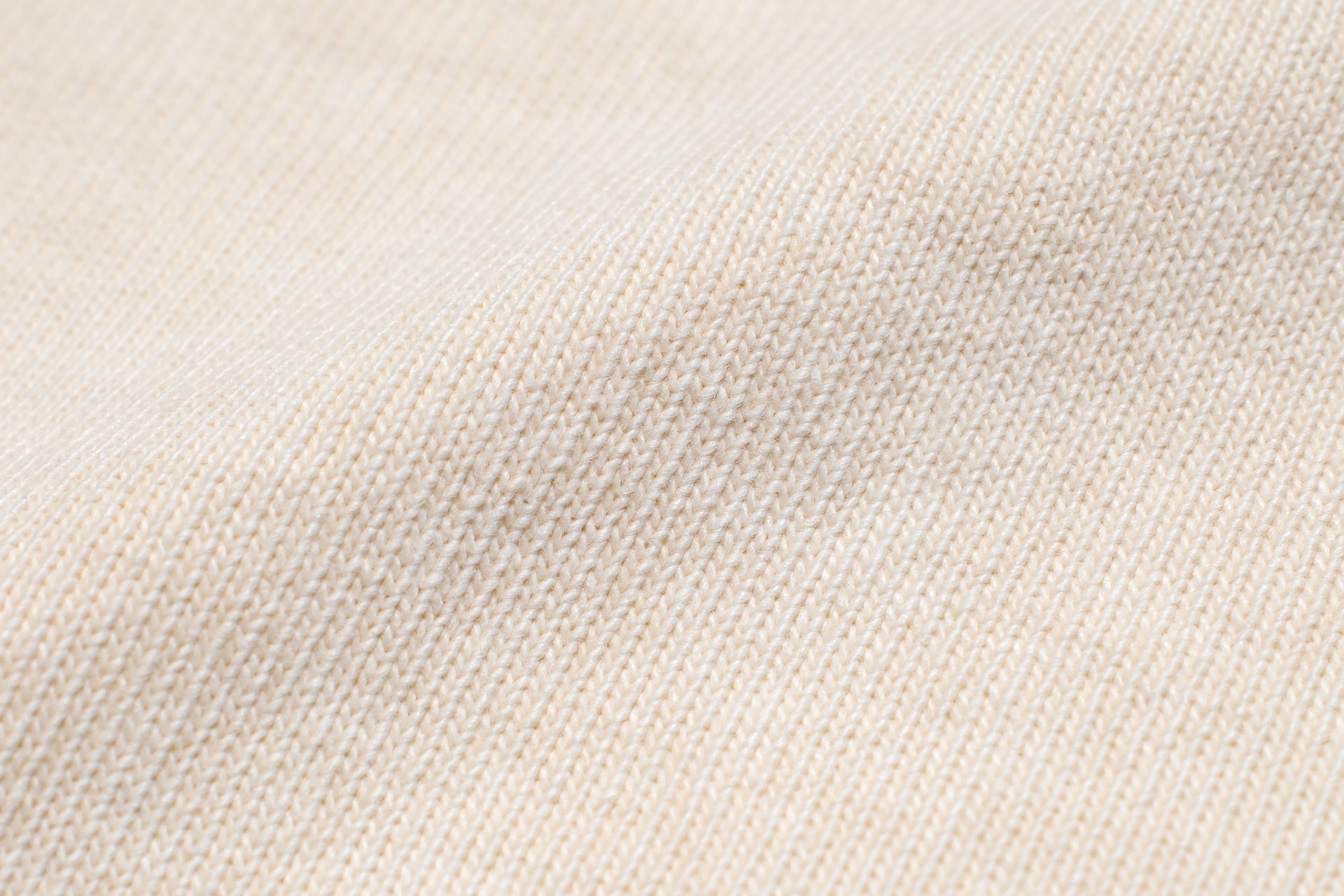 Dubble Works Heavyweight “STAND WHEELER” Pigment-Dyed Loopwheeled L/S Tee (P.D Cream)
