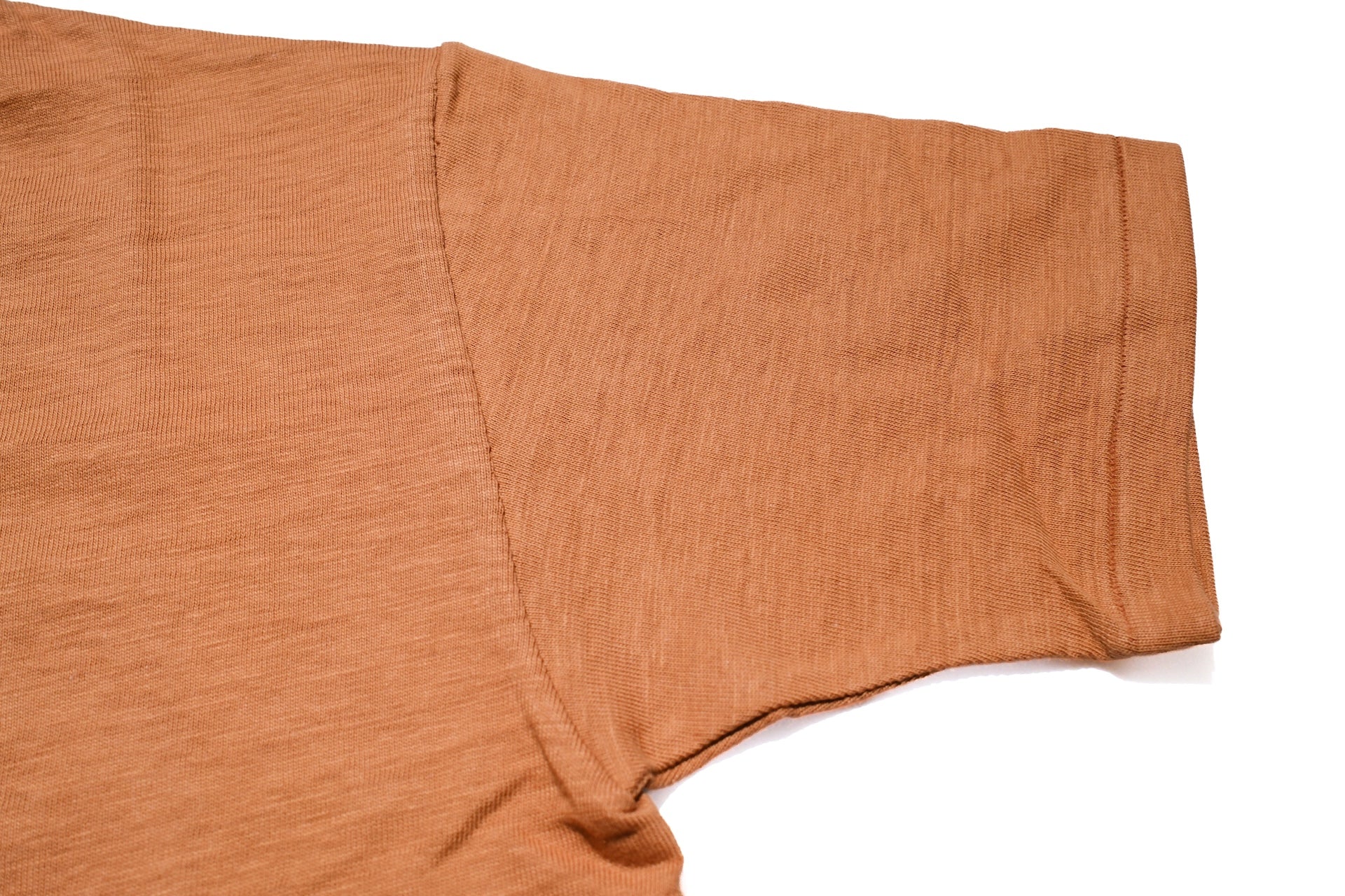 Warehouse 5.5oz "Bamboo Textured" Pocket Tee (Dark Salmon)