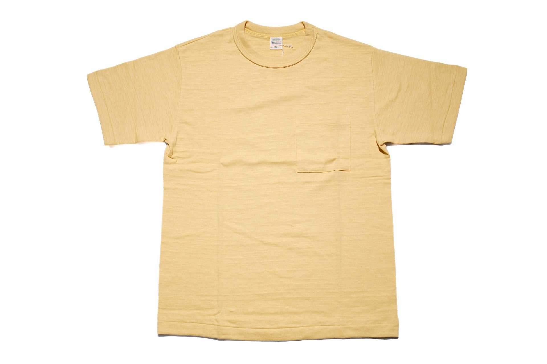 Warehouse 5.5oz "Bamboo Textured" Pocket Tee (Straw)