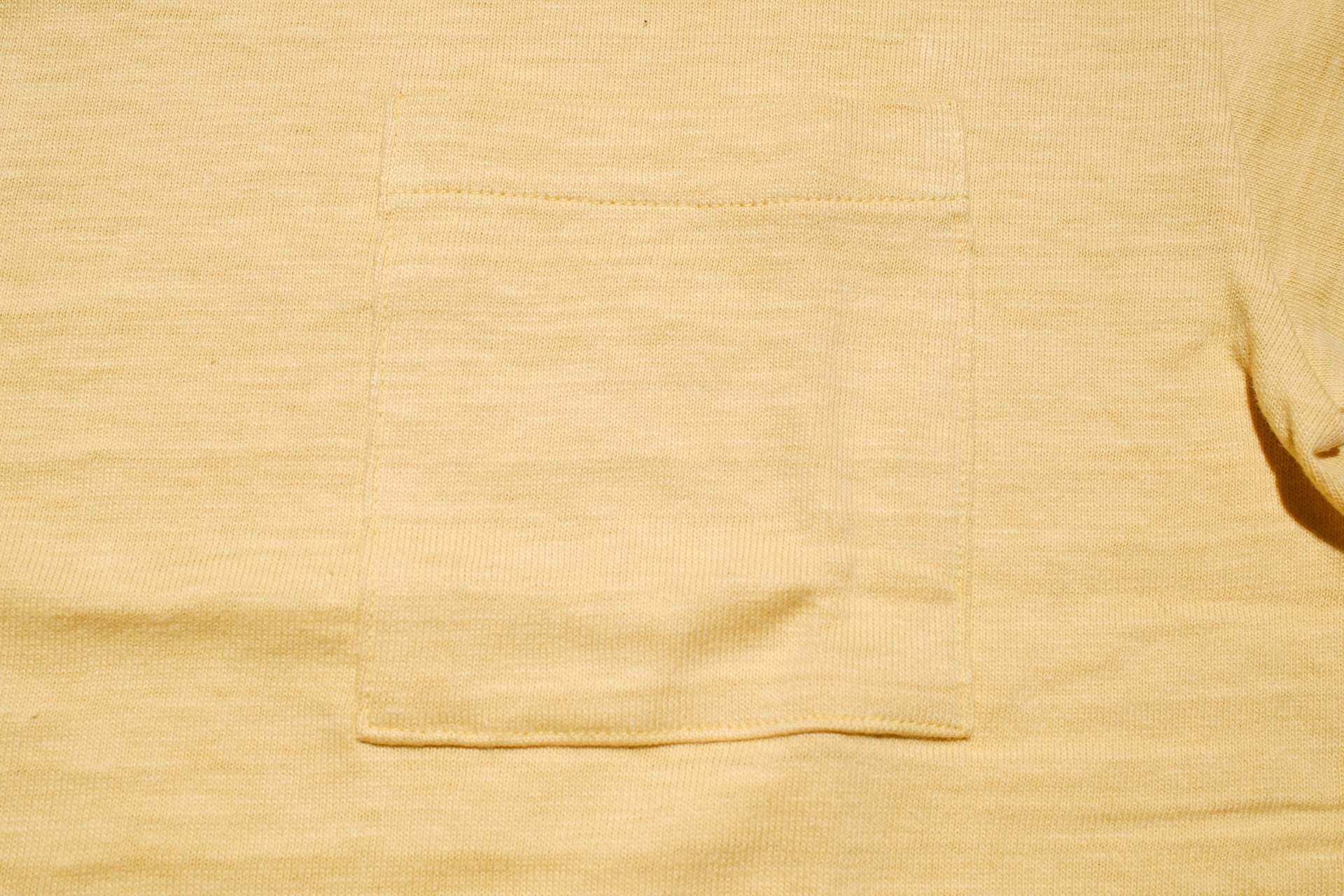 Warehouse 5.5oz "Bamboo Textured" Pocket Tee (Straw)