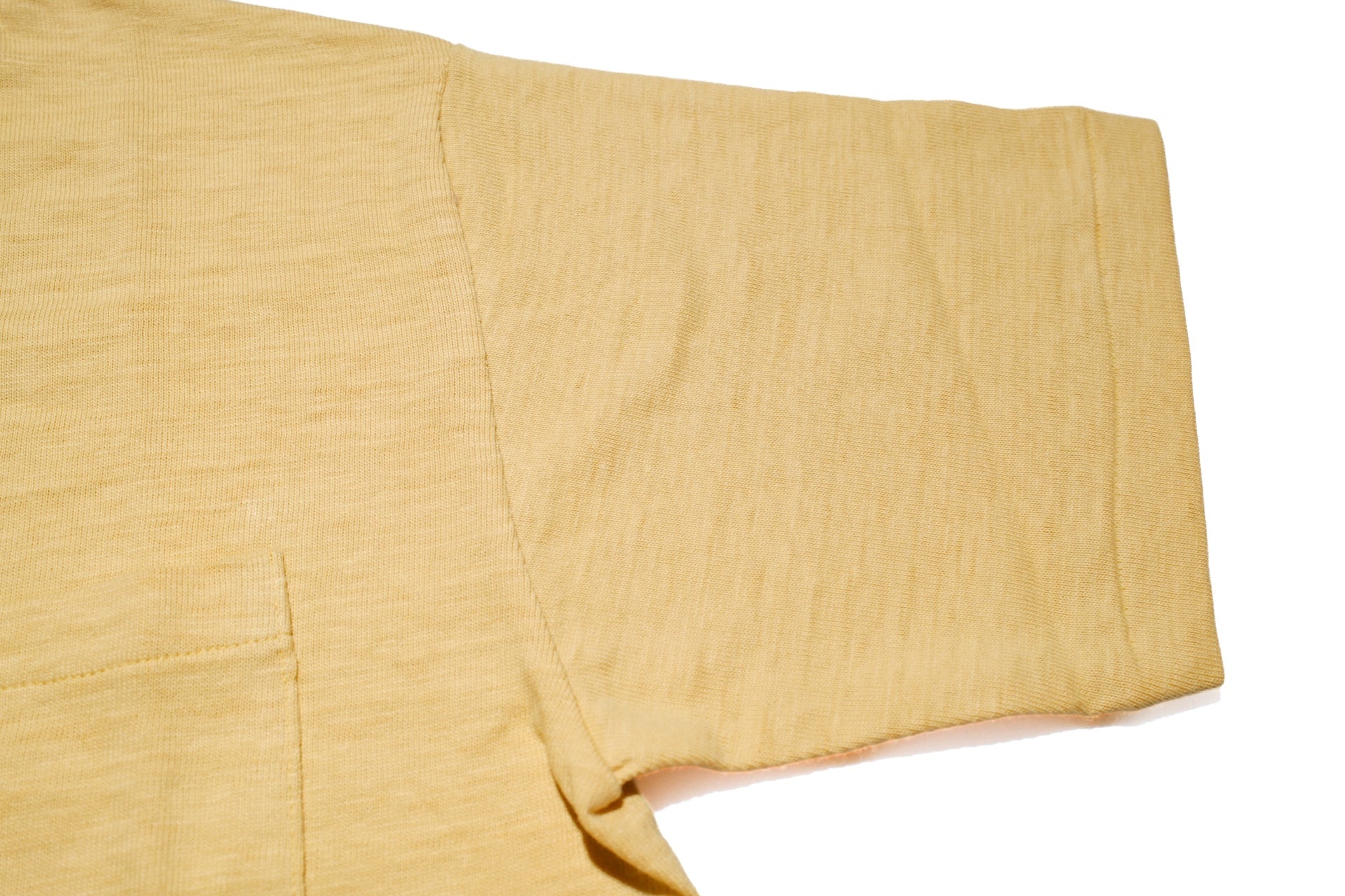 Warehouse 5.5oz "Bamboo Textured" Pocket Tee (Straw)