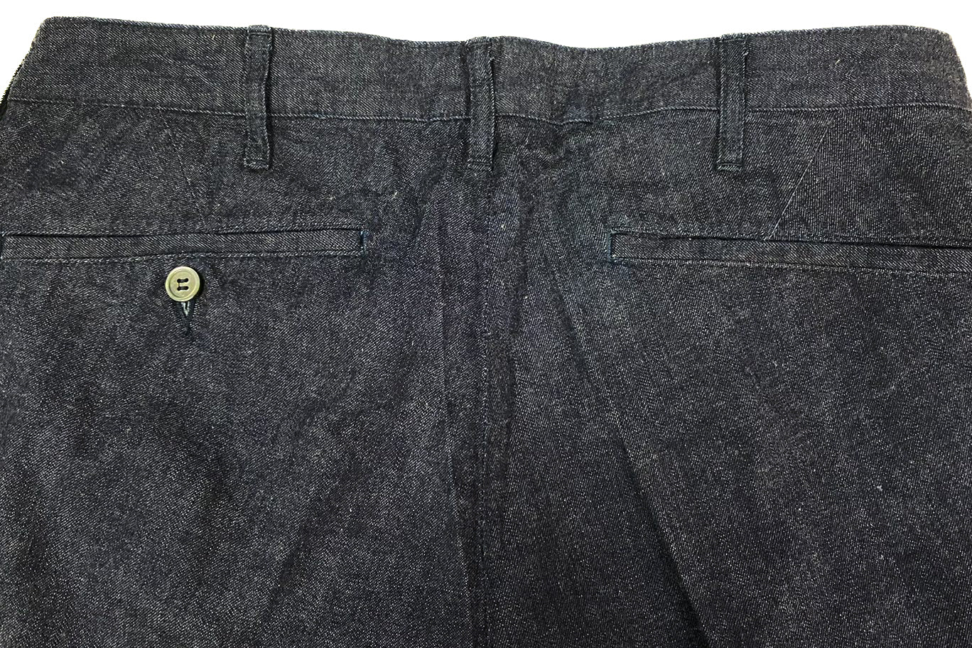 Japan Blue 9oz "Cote d'Ivoire" Indigo Selvage Denim Trousers (Tapered fit)