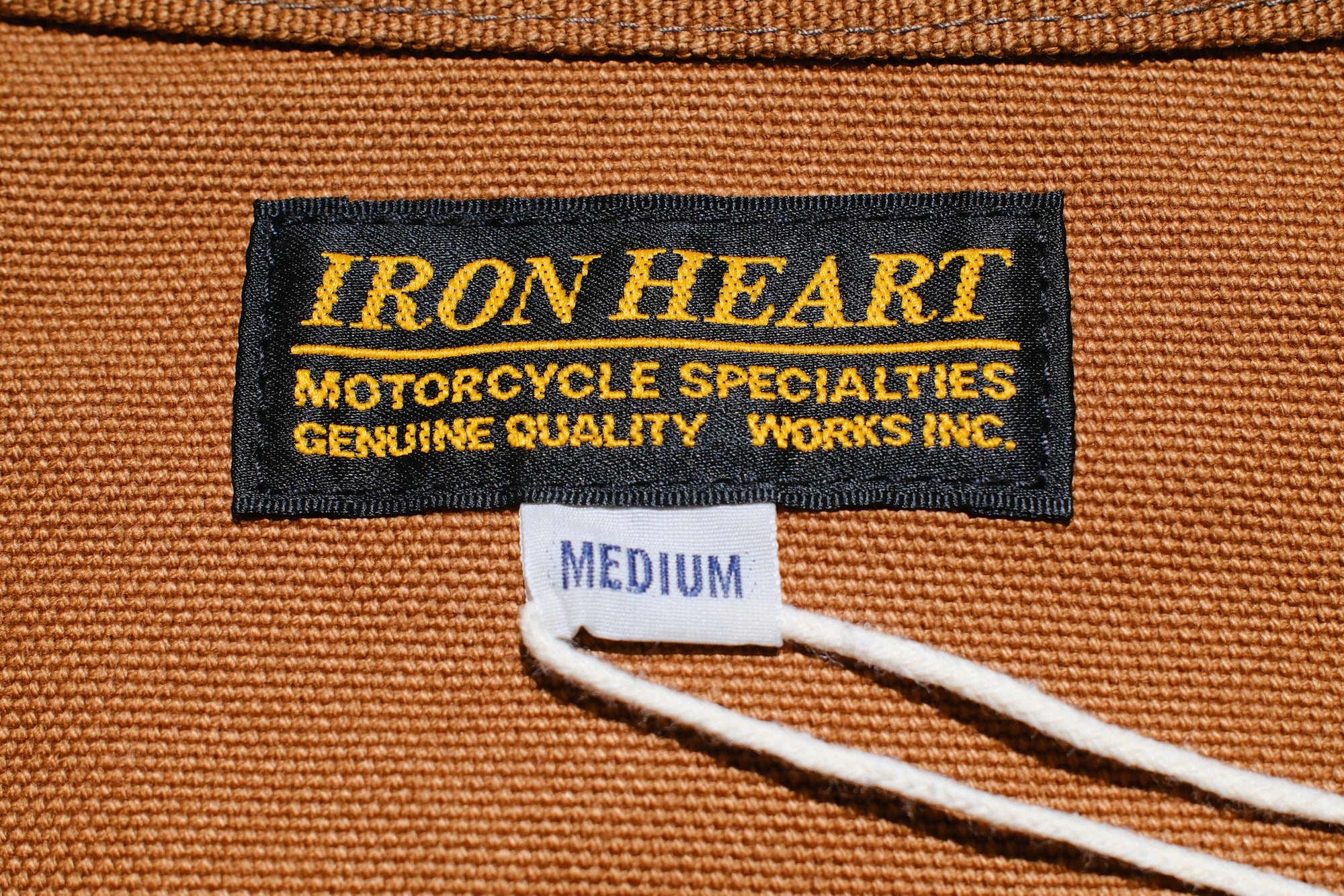 Iron Heart 17oz Duck Canvas CPO Jacketed Shirt (Brown)