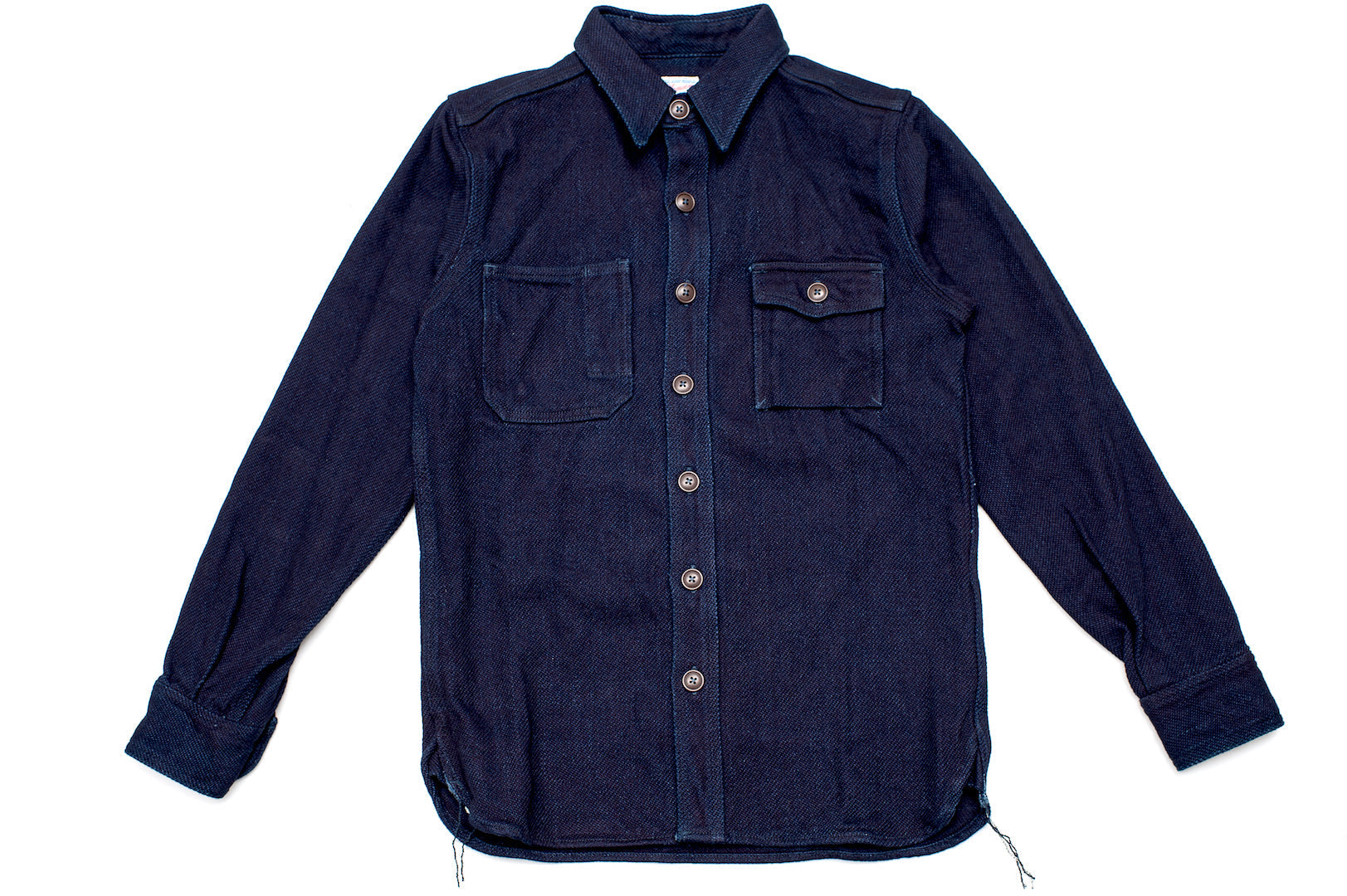 Momotaro 14oz Indigo Dyed Dobby Jacketed Shirt