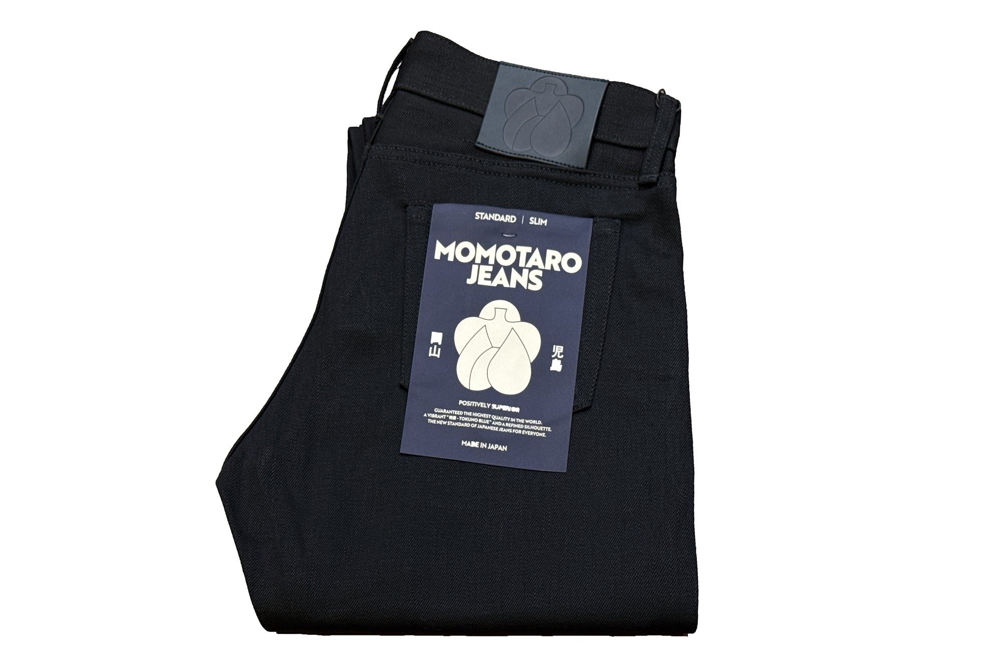 MOMOTARO JEANS 14.7oz "Tokuno Black" #Z300 Denim (Slim Tapered fit)