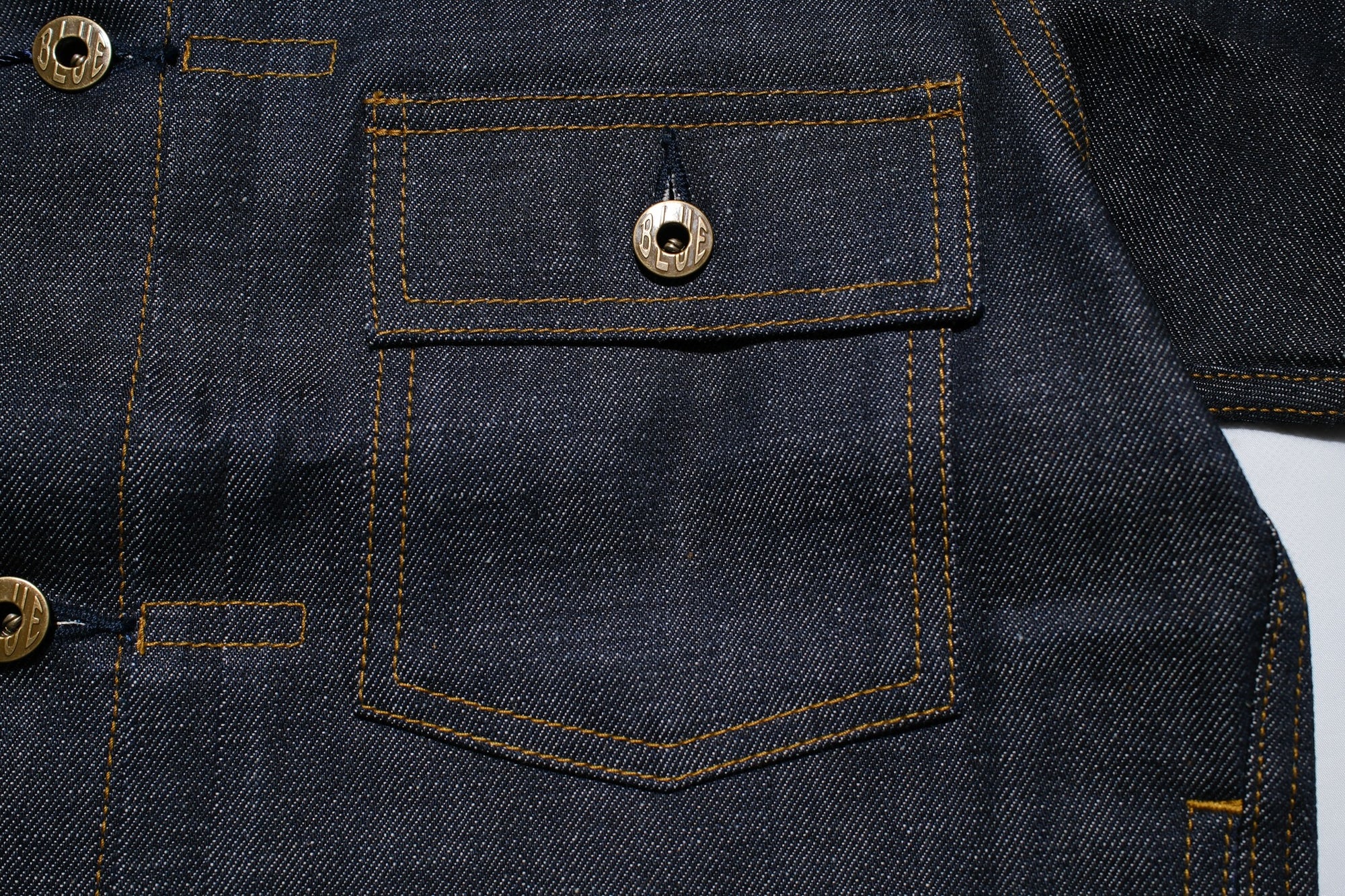 Japan Blue 12.5oz Indigo Dyed Modified Type 2 Denim Jacket