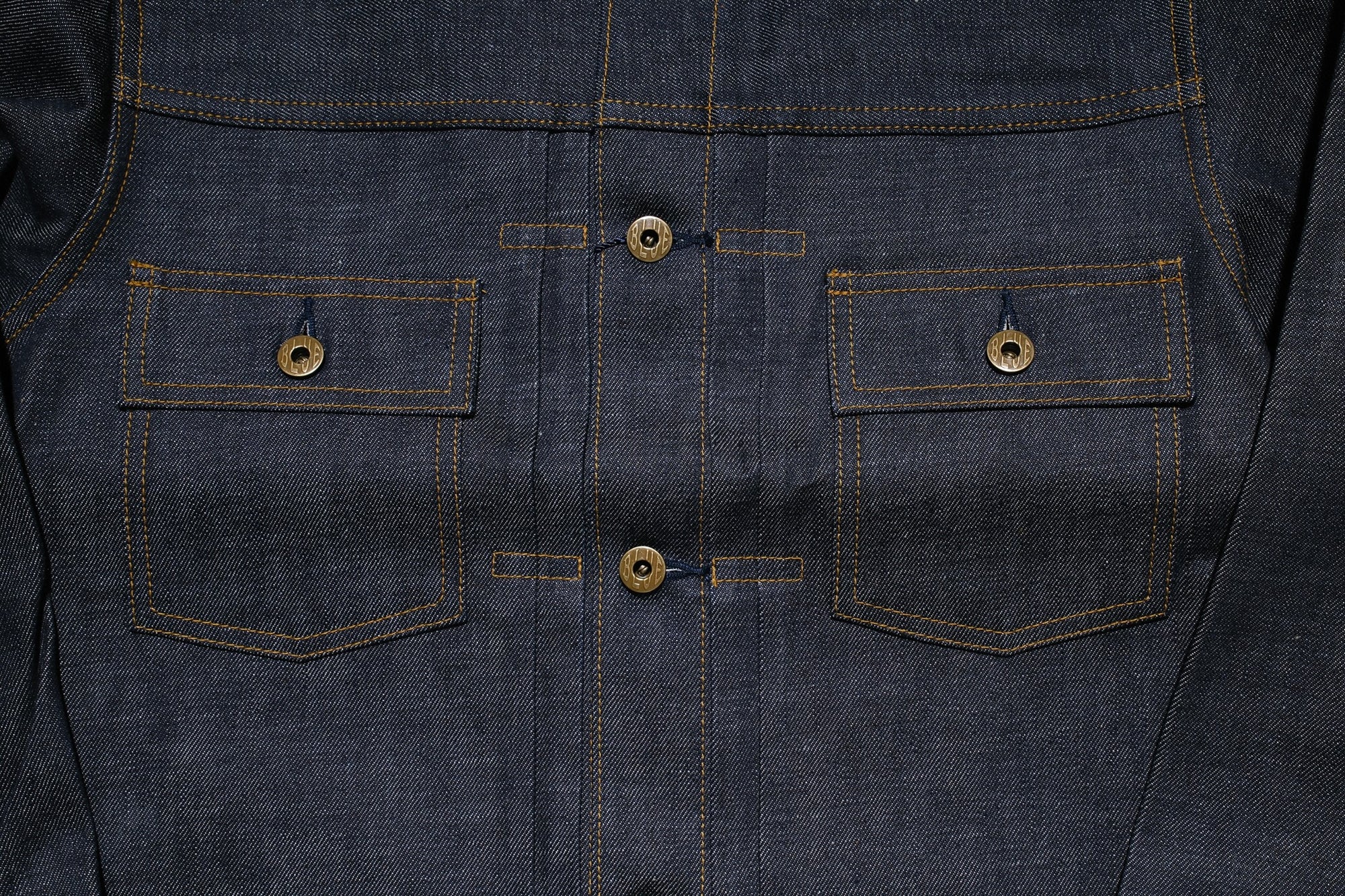 Japan Blue 12.5oz Indigo Dyed Modified Type 2 Denim Jacket