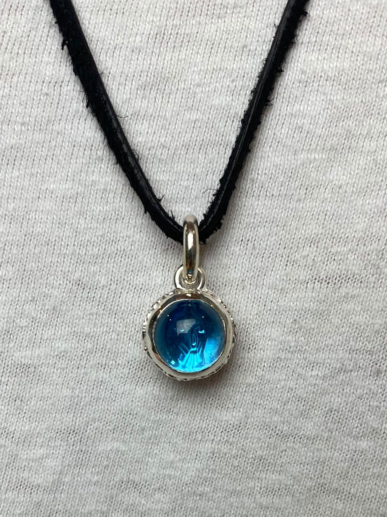 Legend 20th Anniversary Ultimate "Flora" Pendant With Ultra-Large Blue Topaz (Limited Edition)