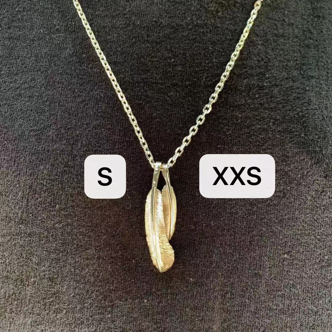 Legend "XX-Small Feather" Silver Pendants