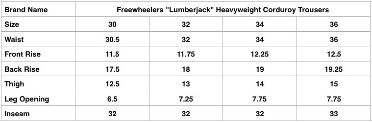 Freewheelers "Lumberjack" Heavyweight Corduroy Trousers (Forest Green)