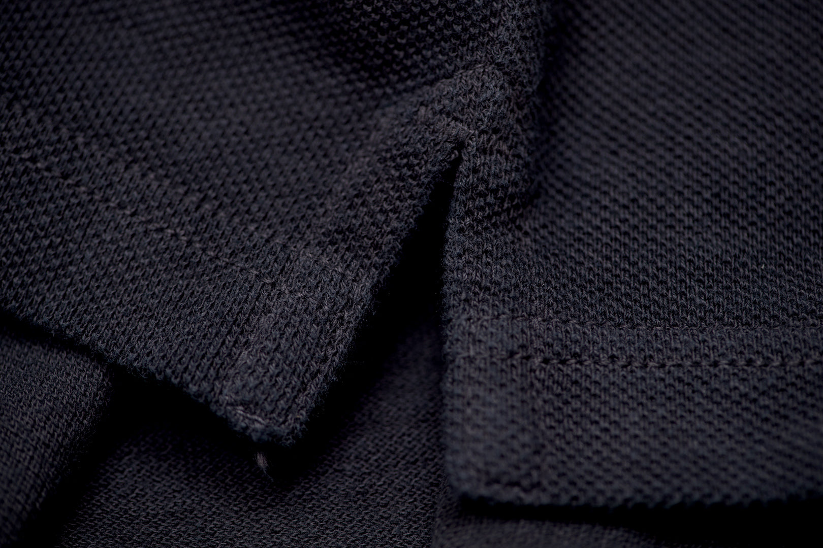 UES 'Kanoko' Polo Shirt (Black)