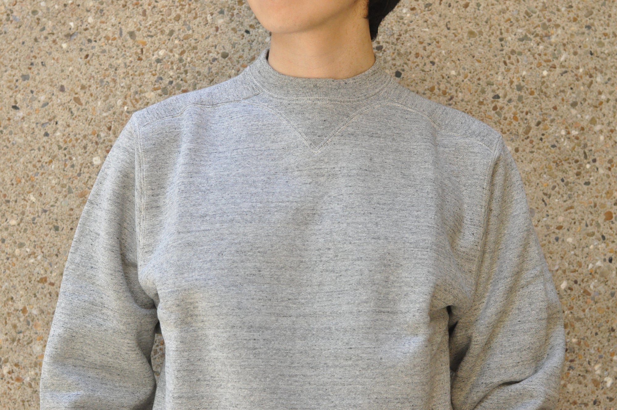 Freewheelers Special Heavy Weight "Athletic Sweat Shirt" (Mix Grey)