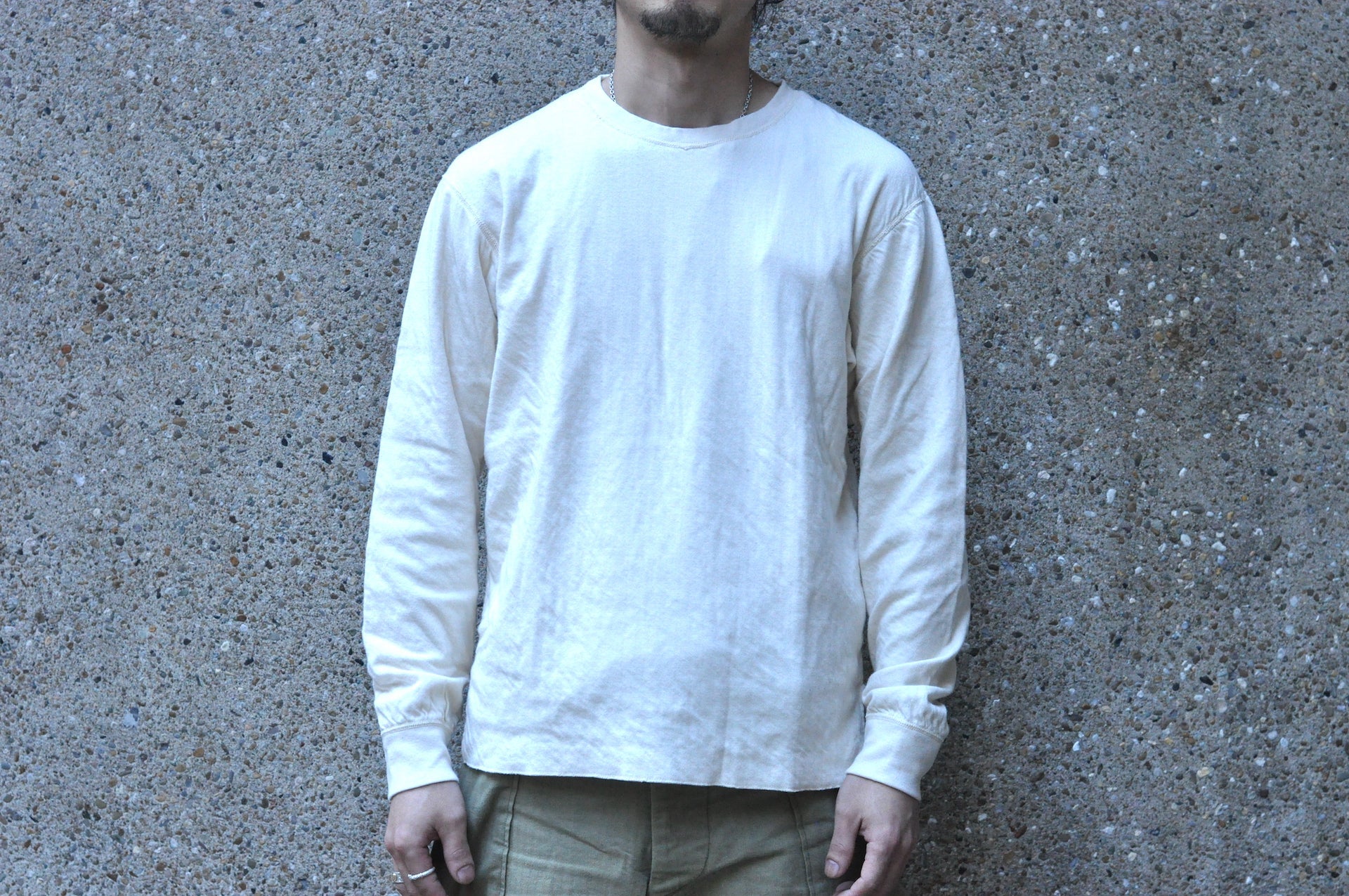 Stevenson Overall Co. Double Layered L/S Loopwheeled Thermal (Natural)