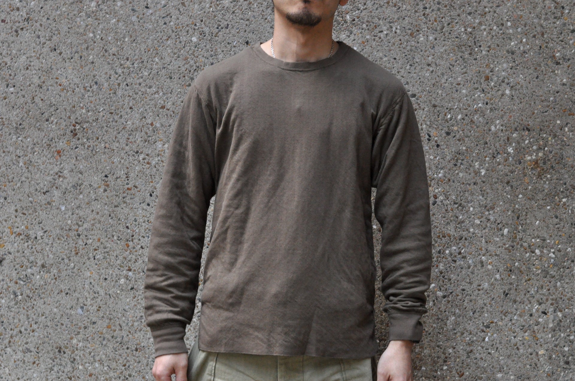 Stevenson Overall Co. Double Layered L/S Loopwheeled Thermal (Olive)