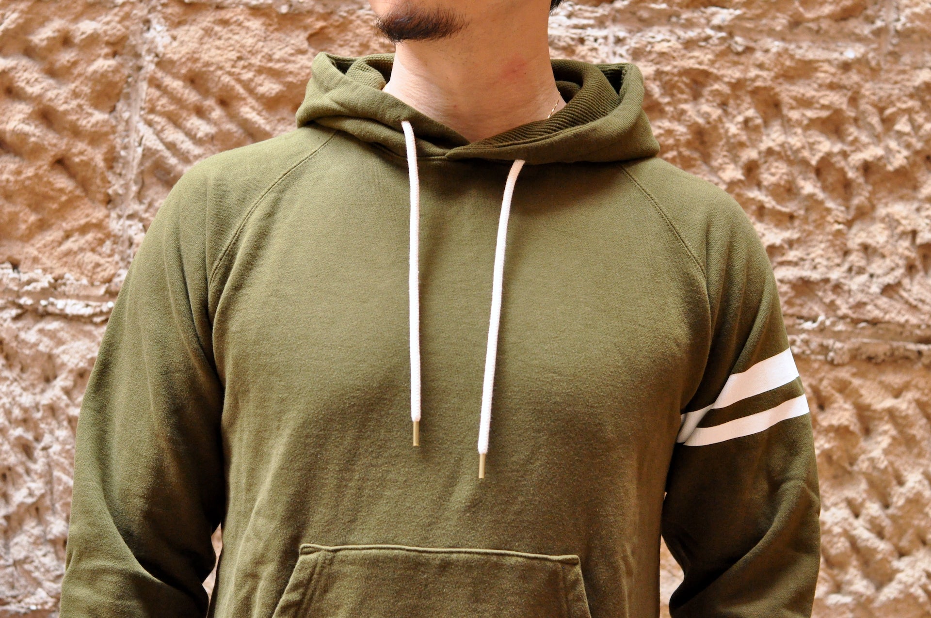 Momotaro GTB Heavyweight Tubular Pull Over (Olive)