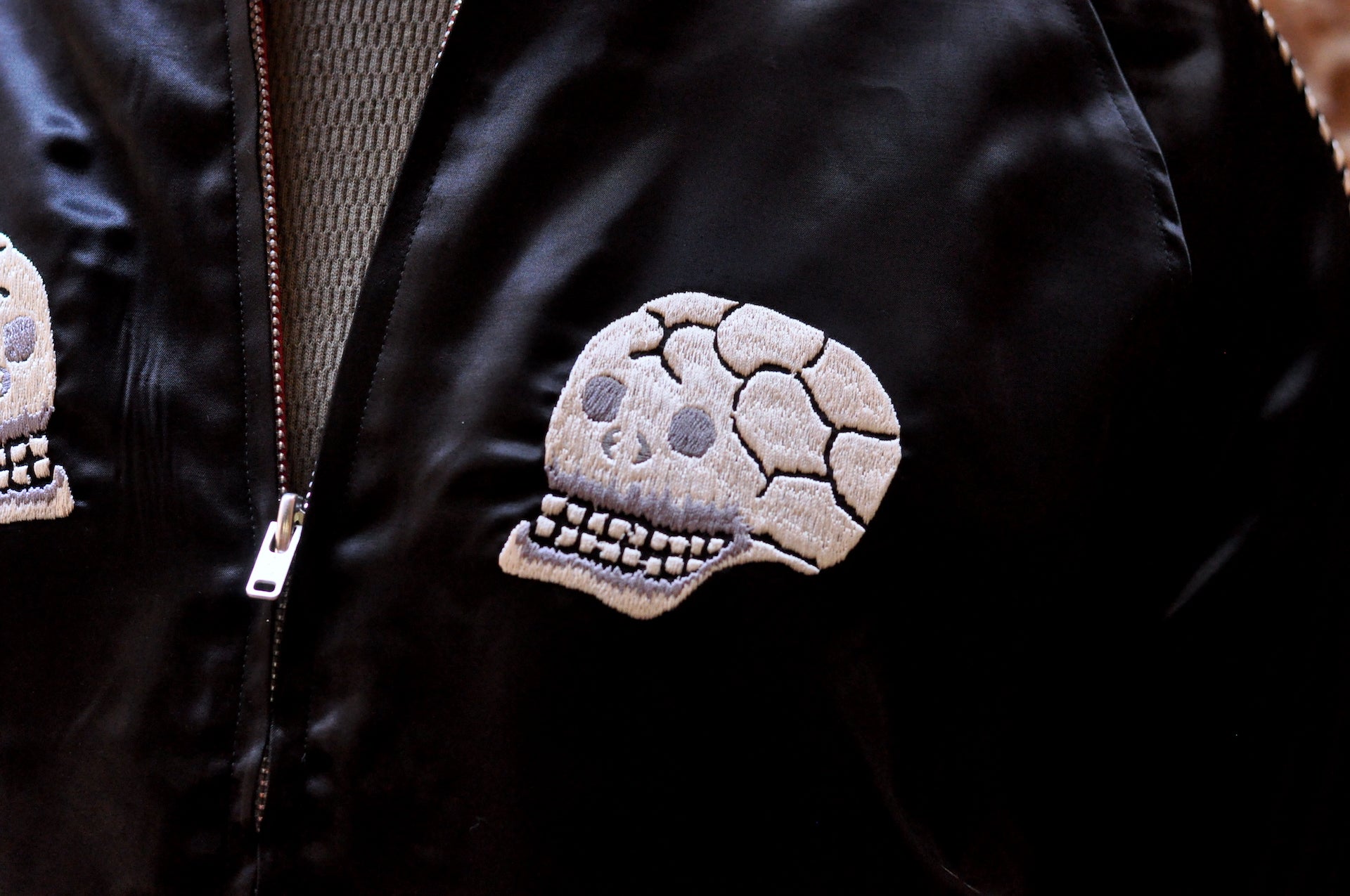The Flat Head "Skull & Snake" Reversible Sukajan Jacket