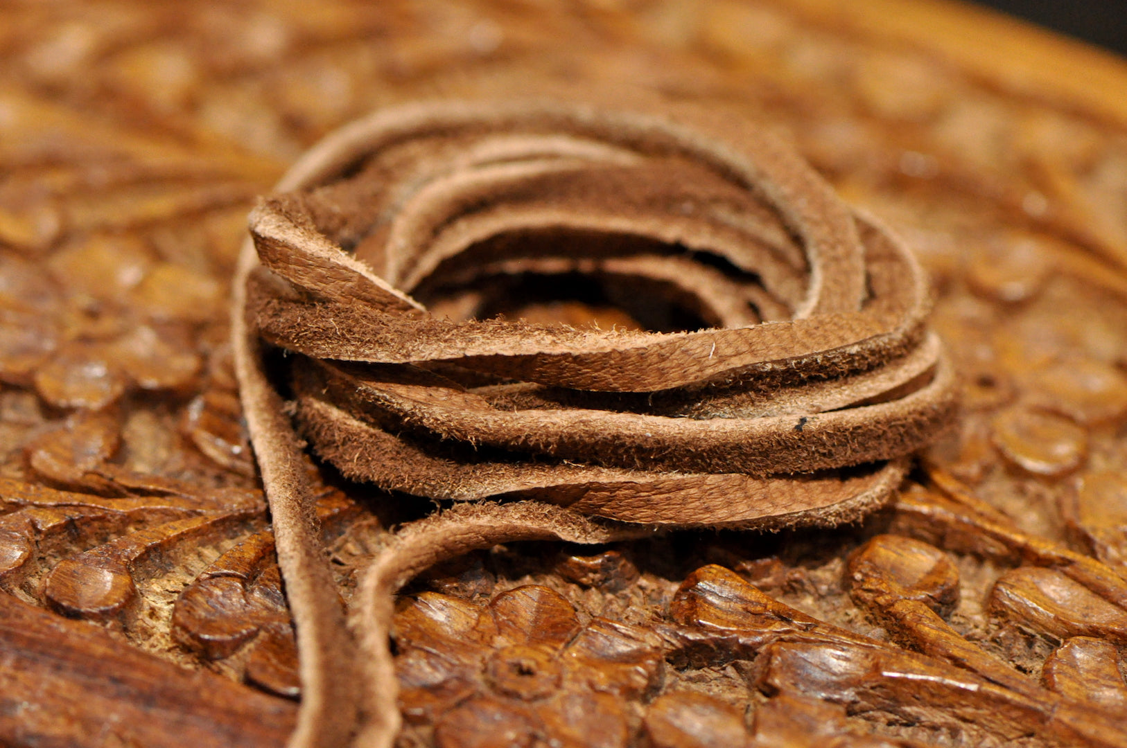 First Arrow's Deerskin Leather Necklace Rope