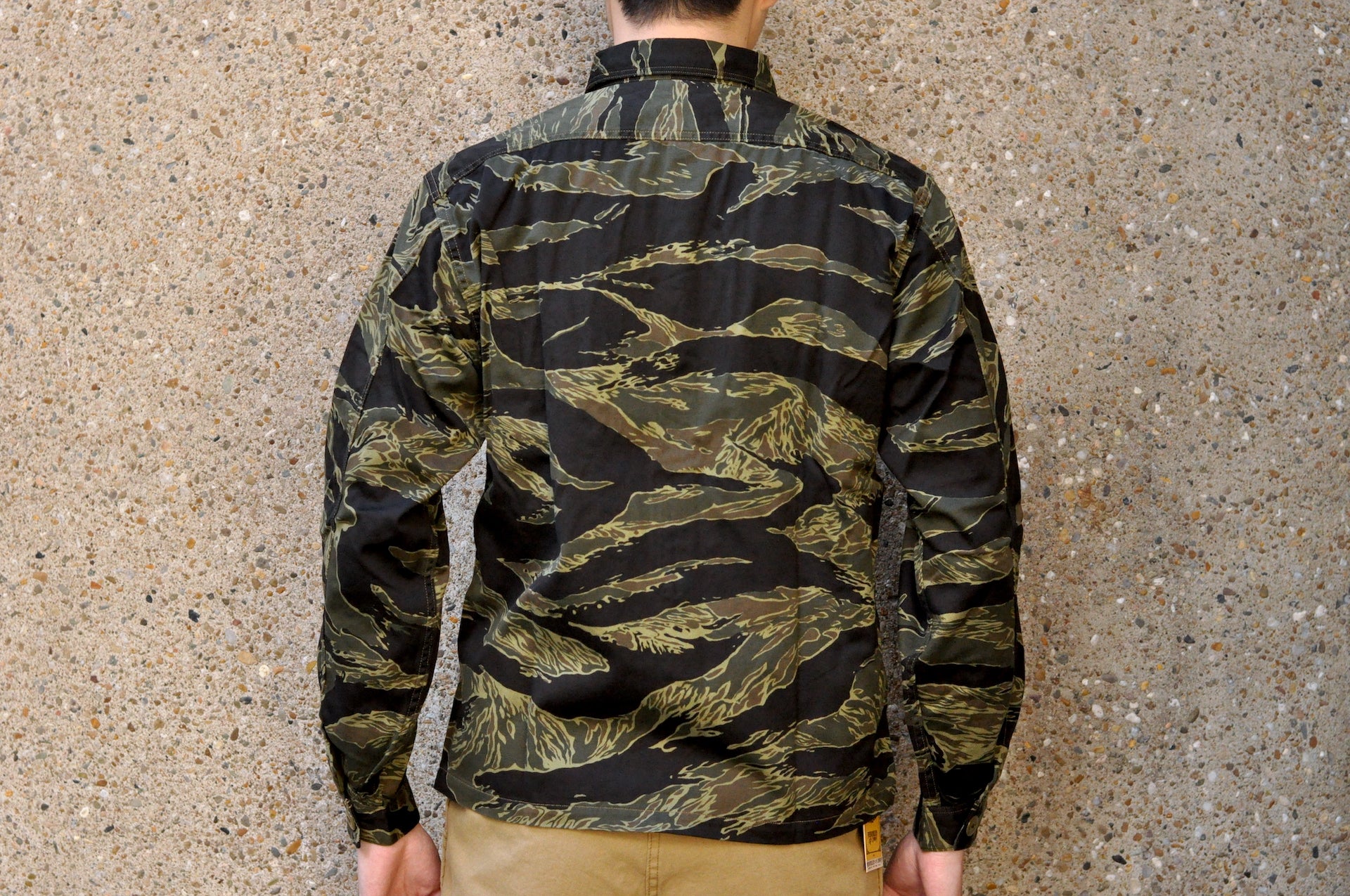 Freewheelers Military Utility Shirt (Tiger Camo)