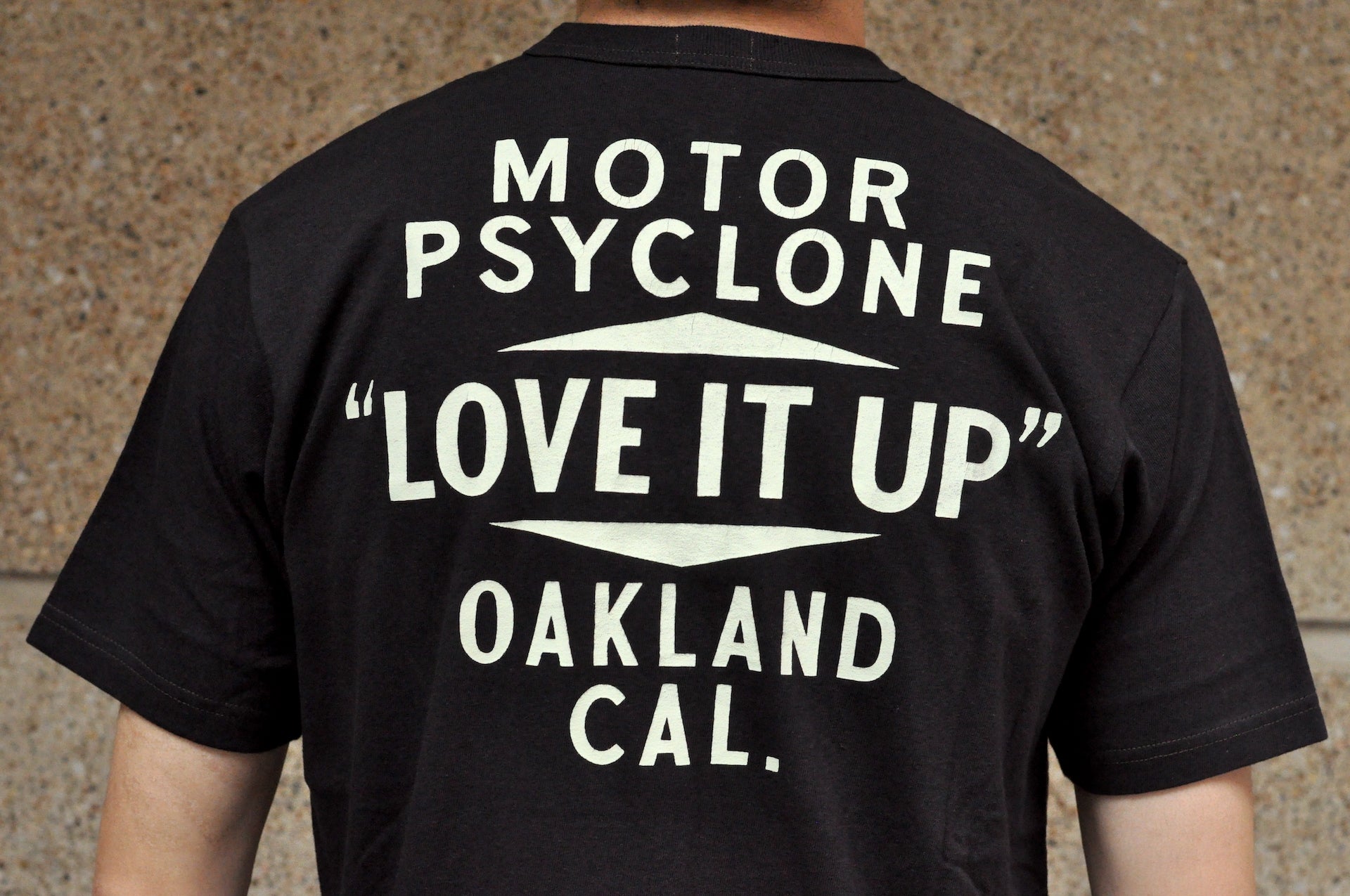 Freewheelers "Love It Up" Loopwheeled Tee (Black)