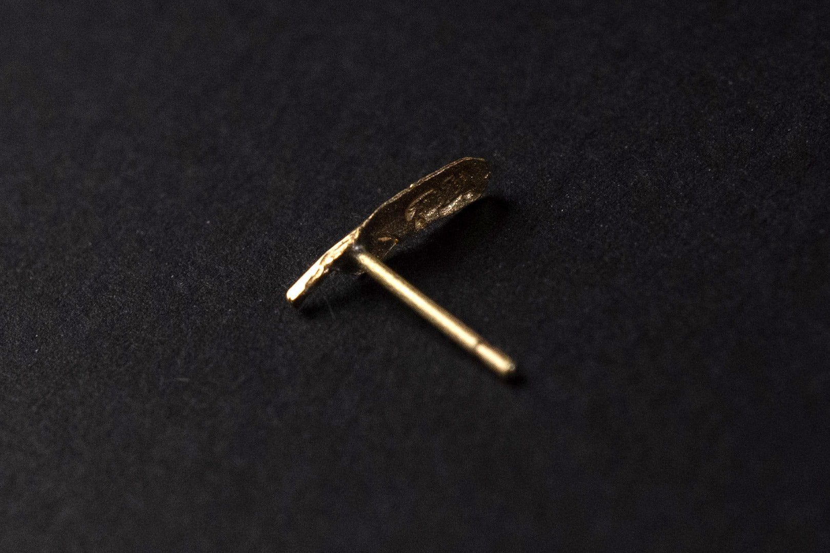 Legend "Mini Feather" 22K Gold Earrings