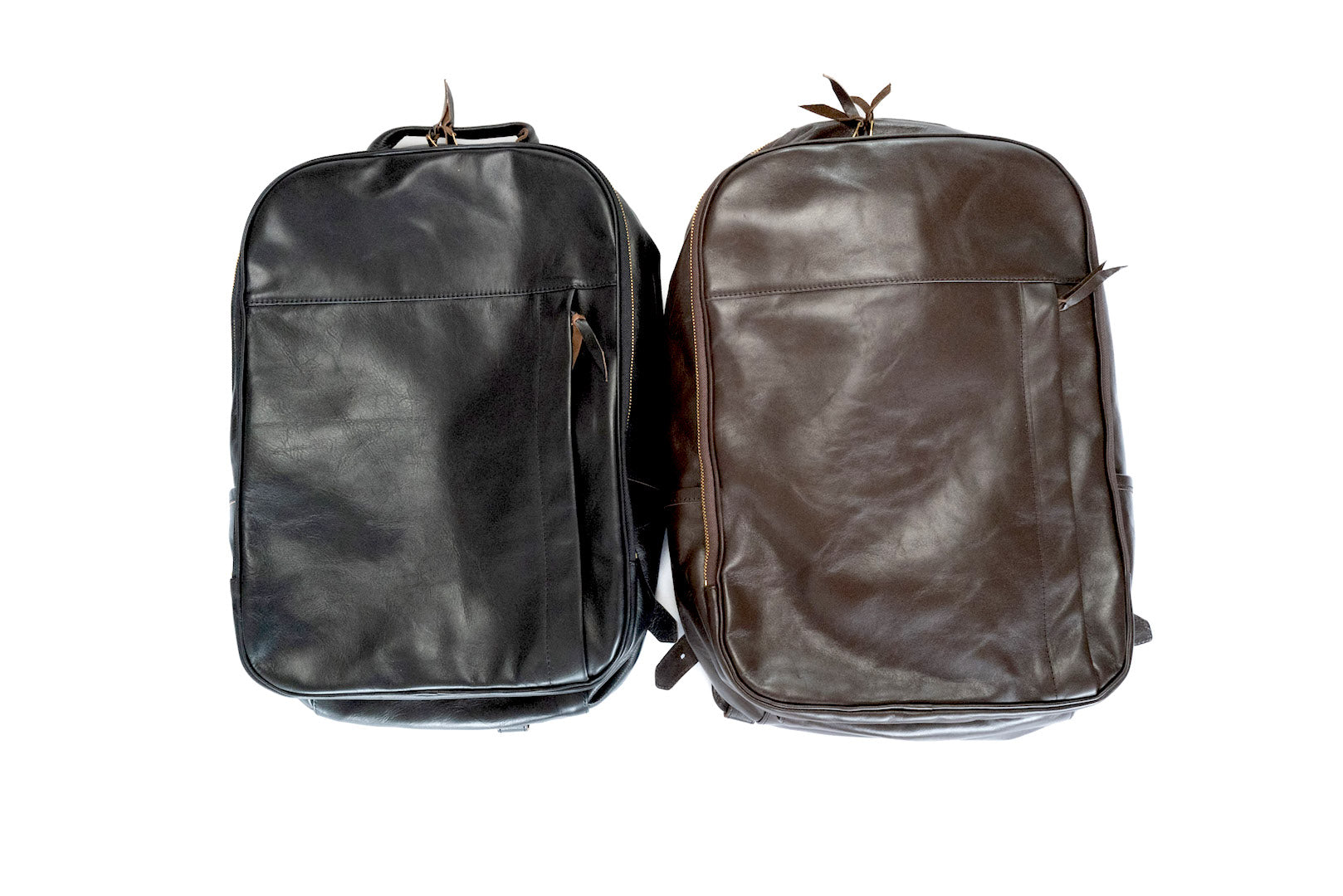 Inception by Accel Company Horsehide Backpack (Brown Tea-cored)