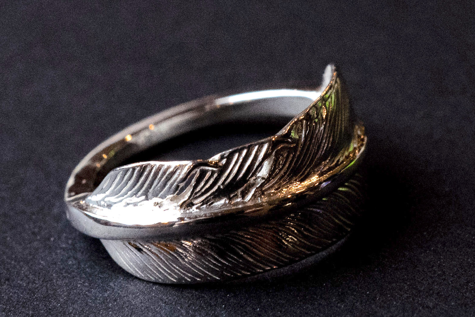 First Arrow's Small Feather Ring (R-092)