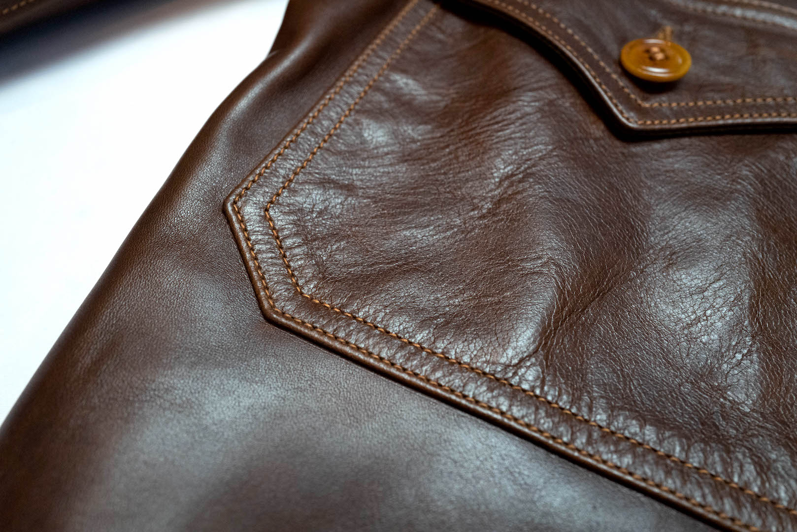 Freewheelers 37J1 'Aviator' Horsehide Jacket (Tatanka Brown)