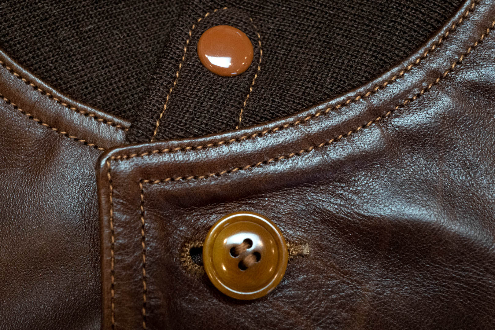 Freewheelers 37J1 'Aviator' Horsehide Jacket (Tatanka Brown)