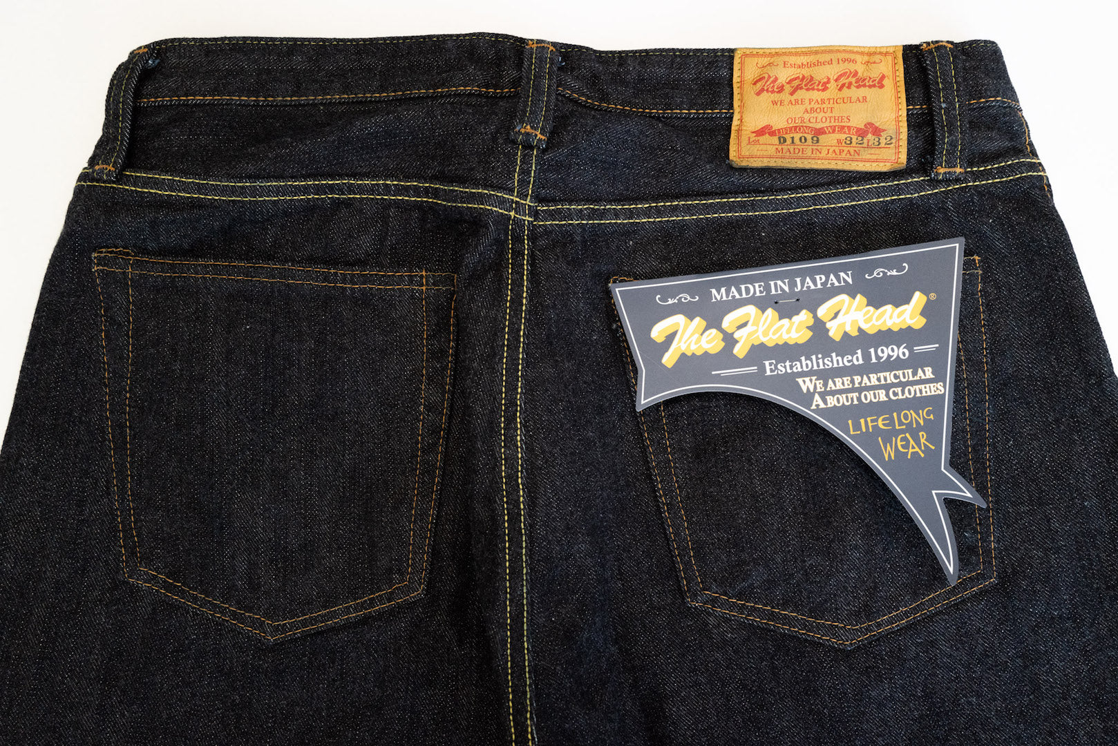 The Flat Head 14.5oz D109 Denim (Slim Tapered Fit) - CORLECTION