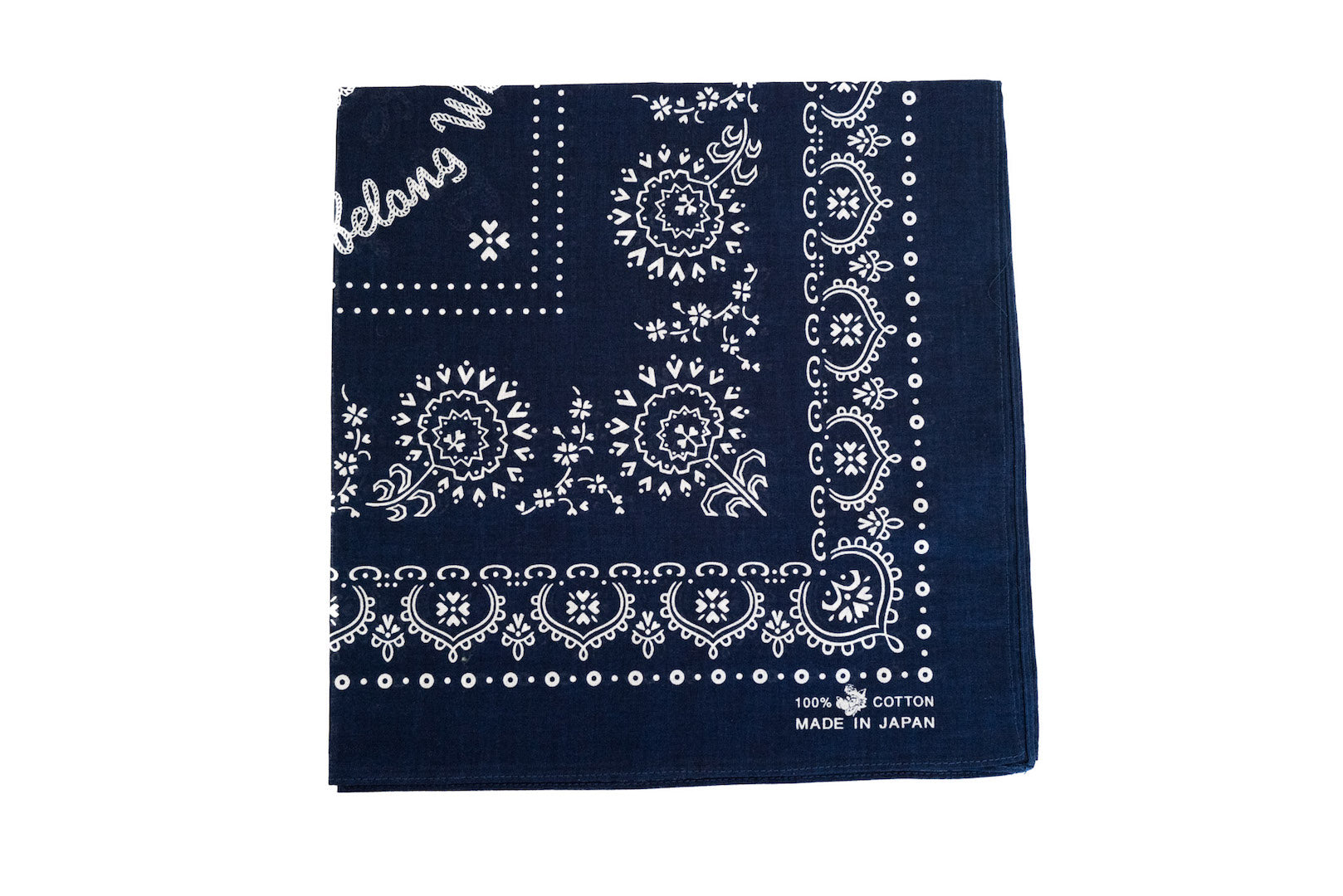 The Flat Head "Lifelong Wear" Bandana (Indigo)