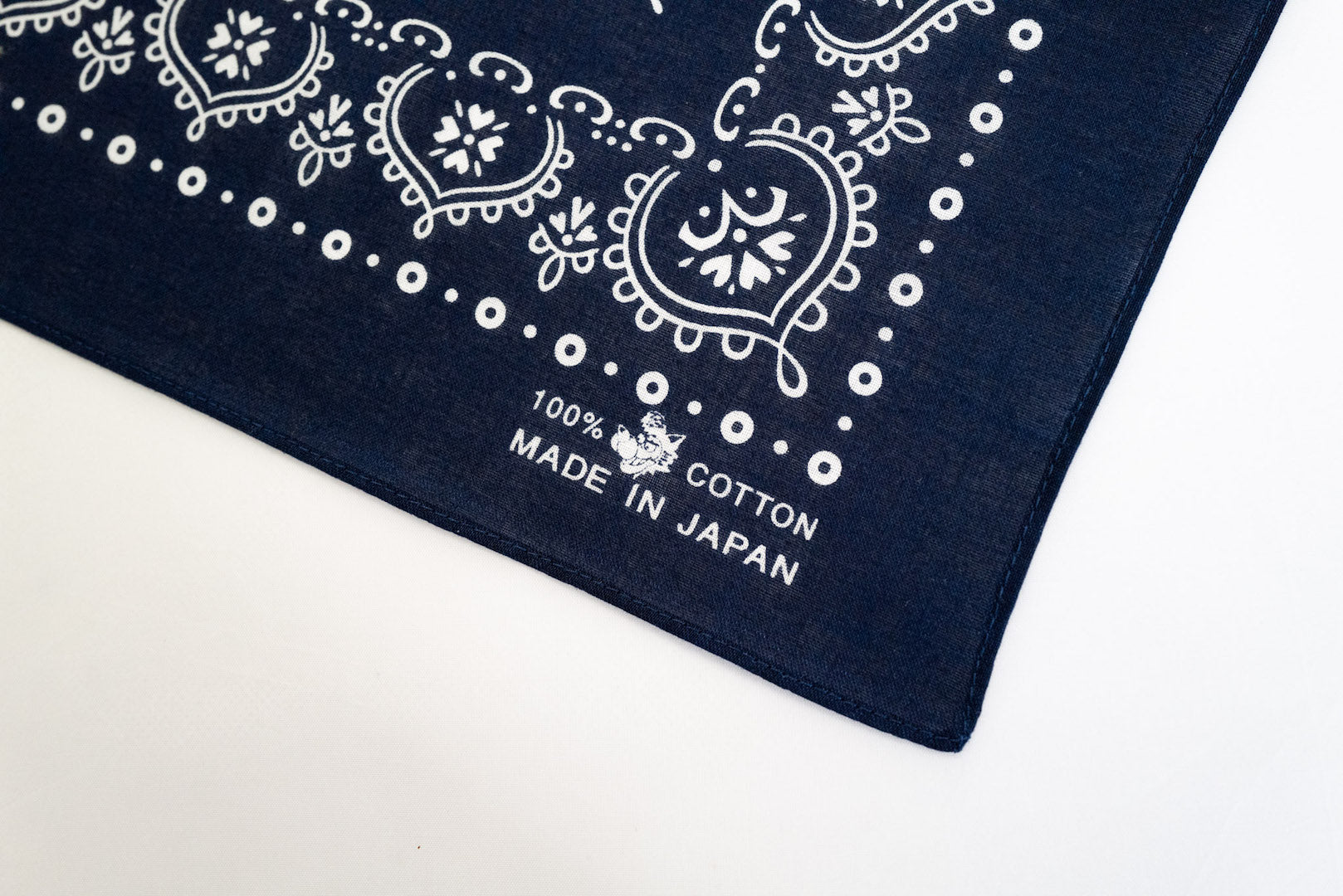 The Flat Head "Lifelong Wear" Bandana (Indigo)