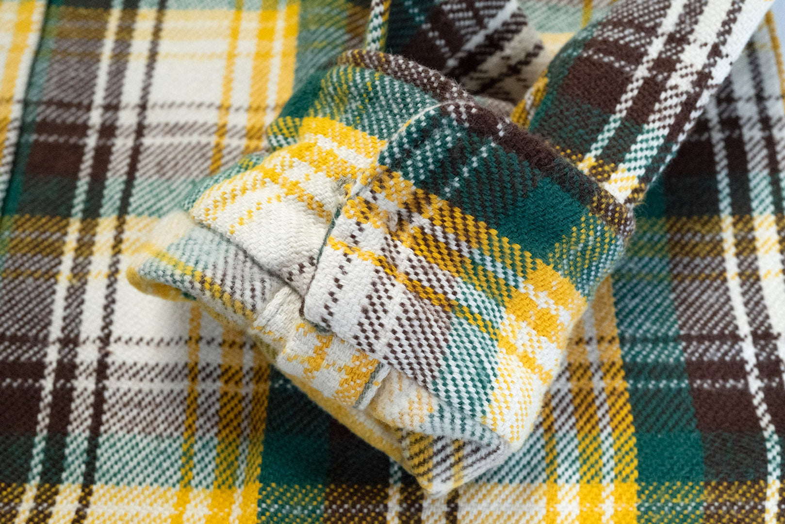Warehouse LOT.3104 11oz Type B Selvage Flannel Workshirt (Pineapple)