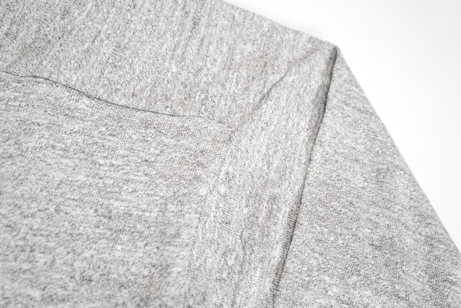 Warehouse "Bamboo Textured" 3/4 Sleeve Football Tee (Grey)