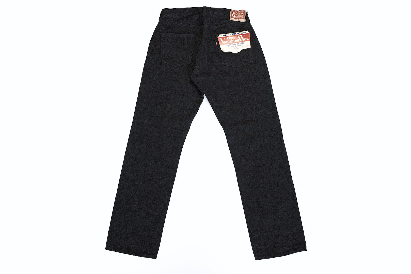 Freewheelers 14oz 601RB "Motor Psyclone" Black Denim (Modern Straight Fit)