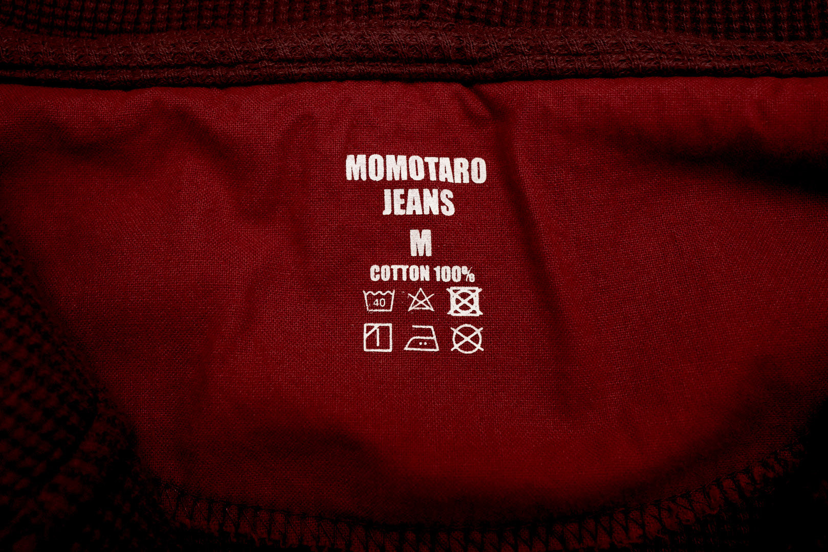 Momotaro 'GTB' Thermal Hoody (Burgundy)
