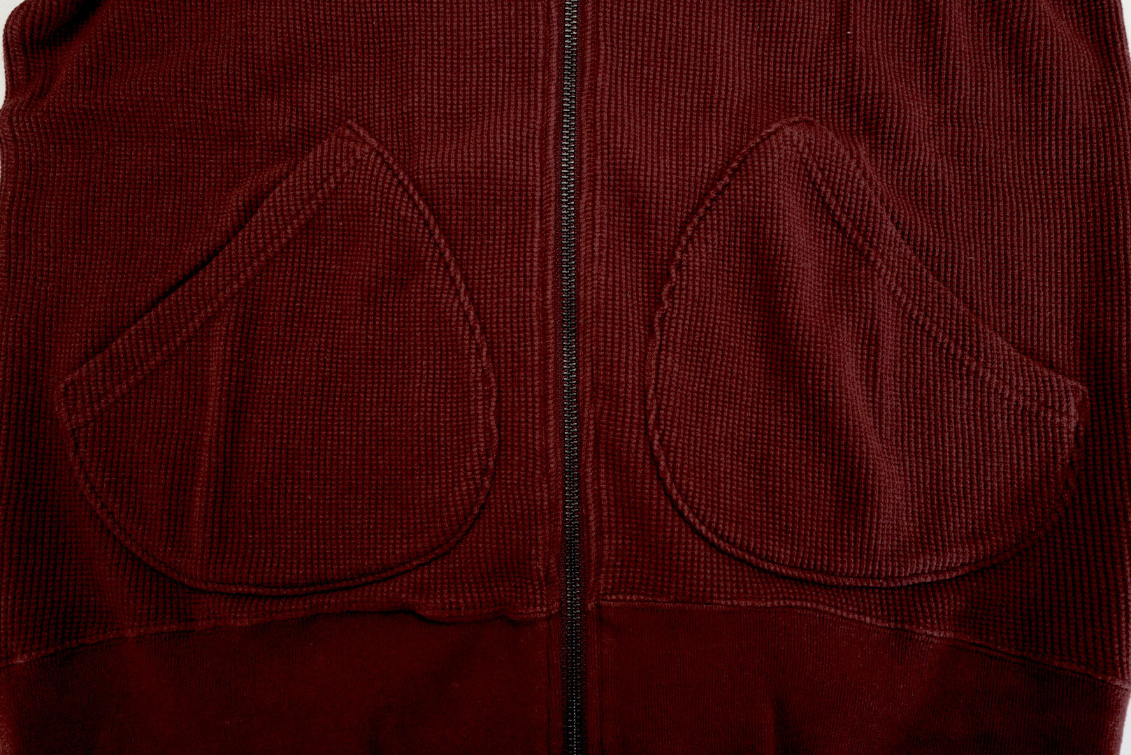 Momotaro 'GTB' Thermal Hoody (Burgundy)