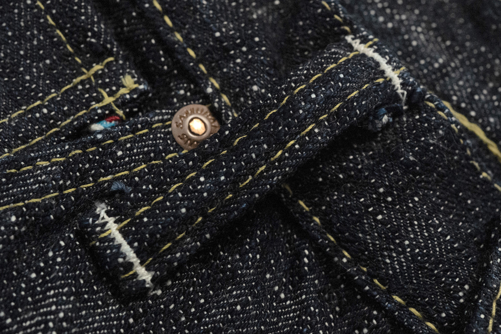 Samurai 18oz S140SXJ-GRK "Goryokaku" Denim (Slim Tapered Fit)