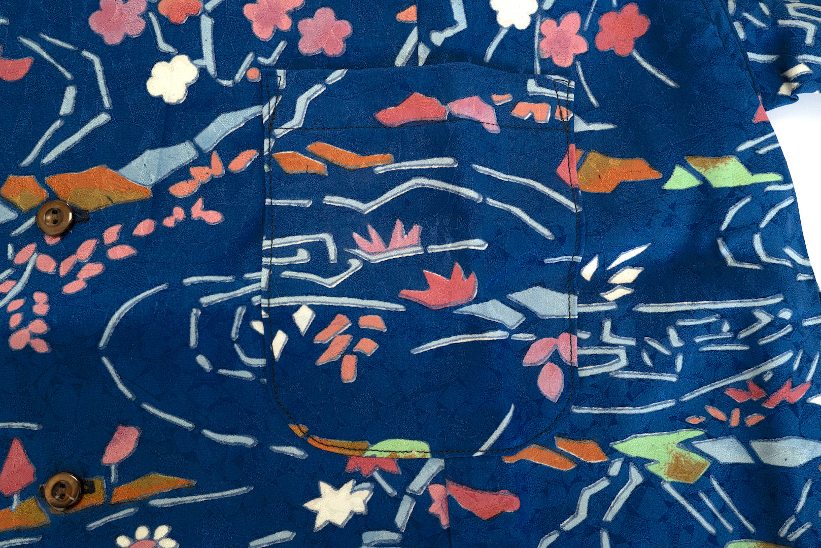 Maru Sankaku Peke by SDA "Kimono" S/S Open Collar Shirt (6 Different Designs)