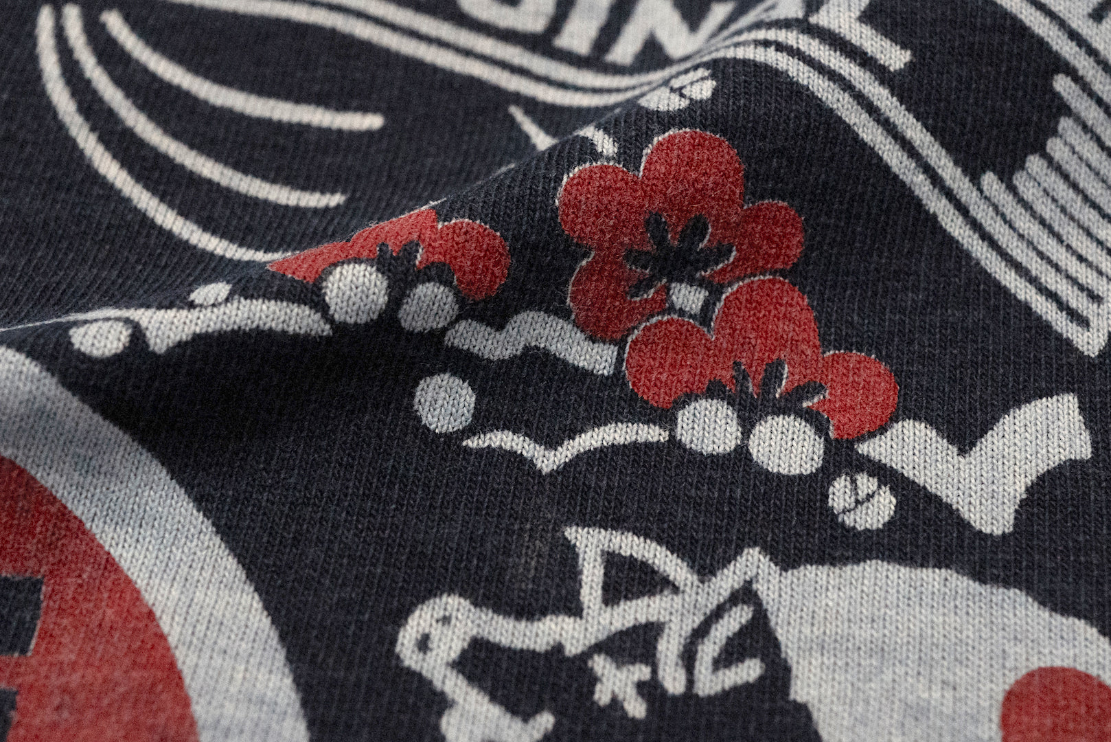 Studio D'Artisan "Celebration Day" Natural Indigo Dyed Tee