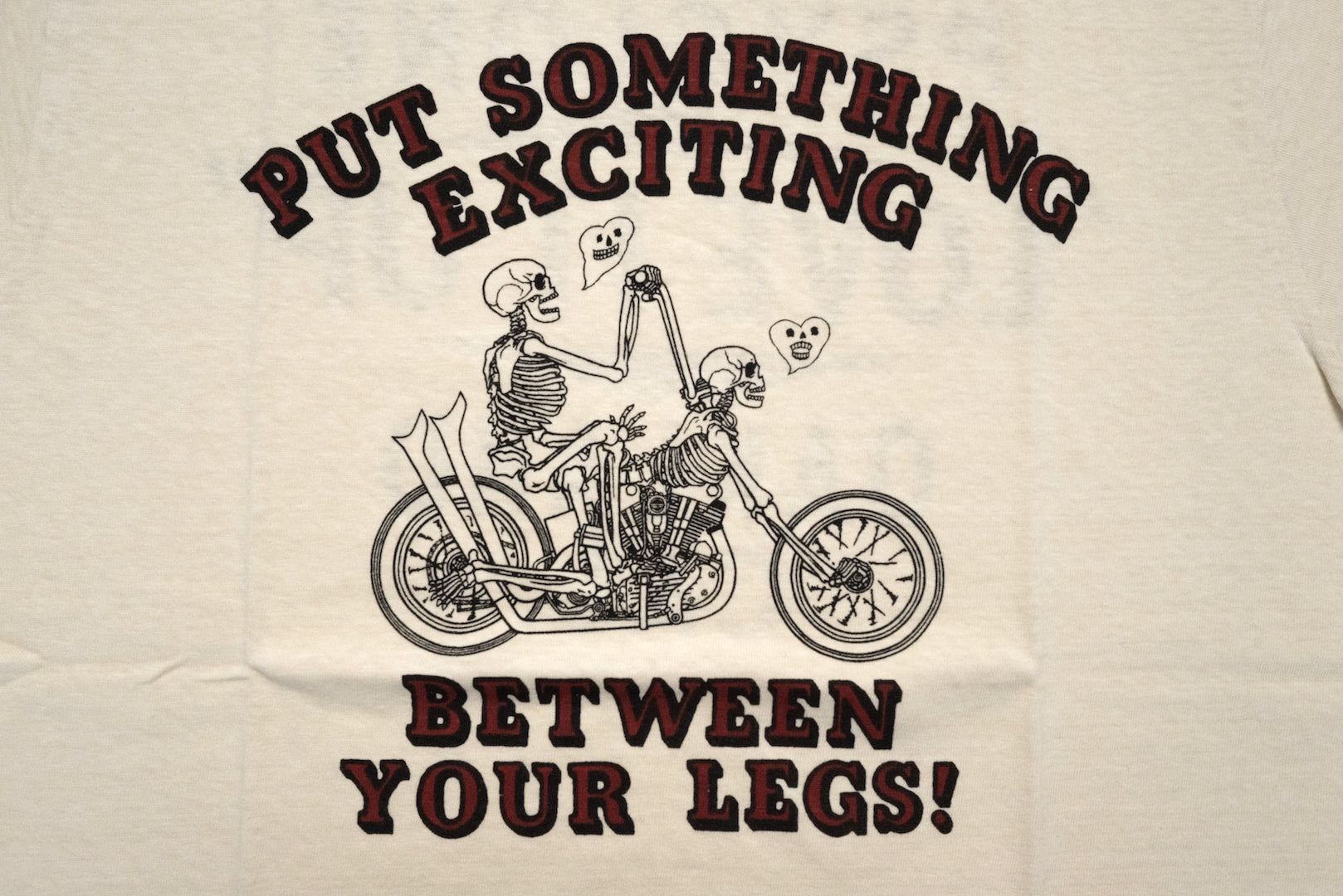 Freewheelers "Love It Up" Loopwheeled Tee (Cream)