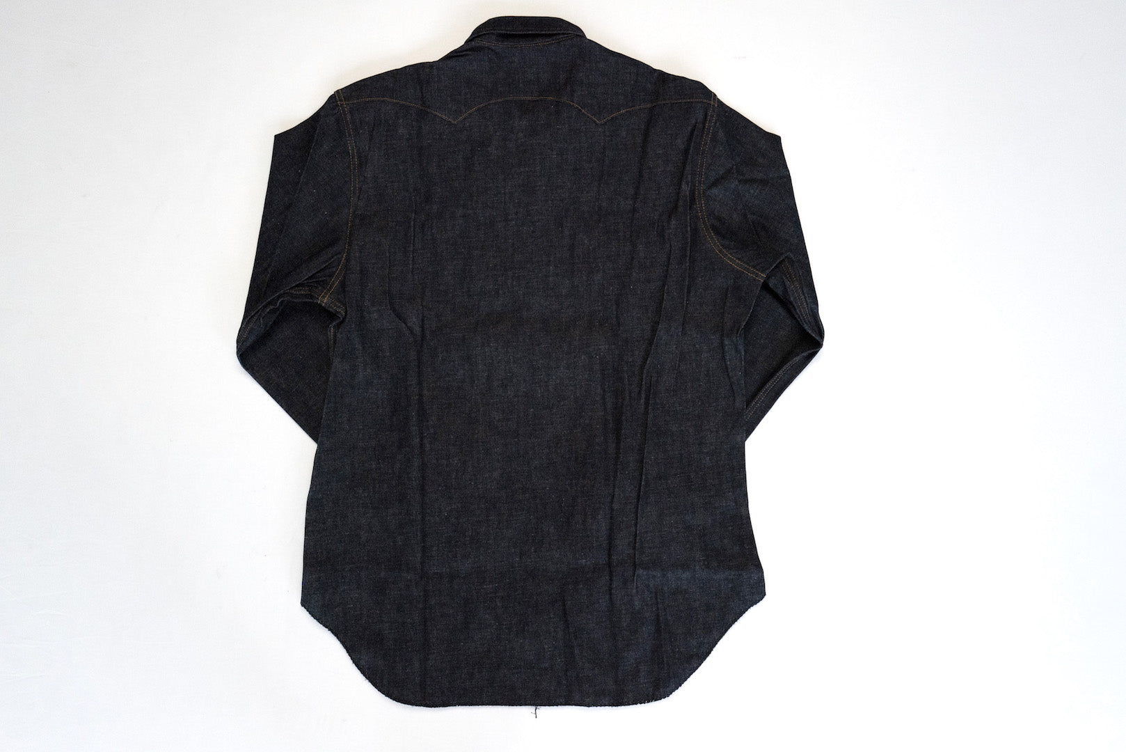 Warehouse 9oz Indigo Denim "Hippie" Western Shirt