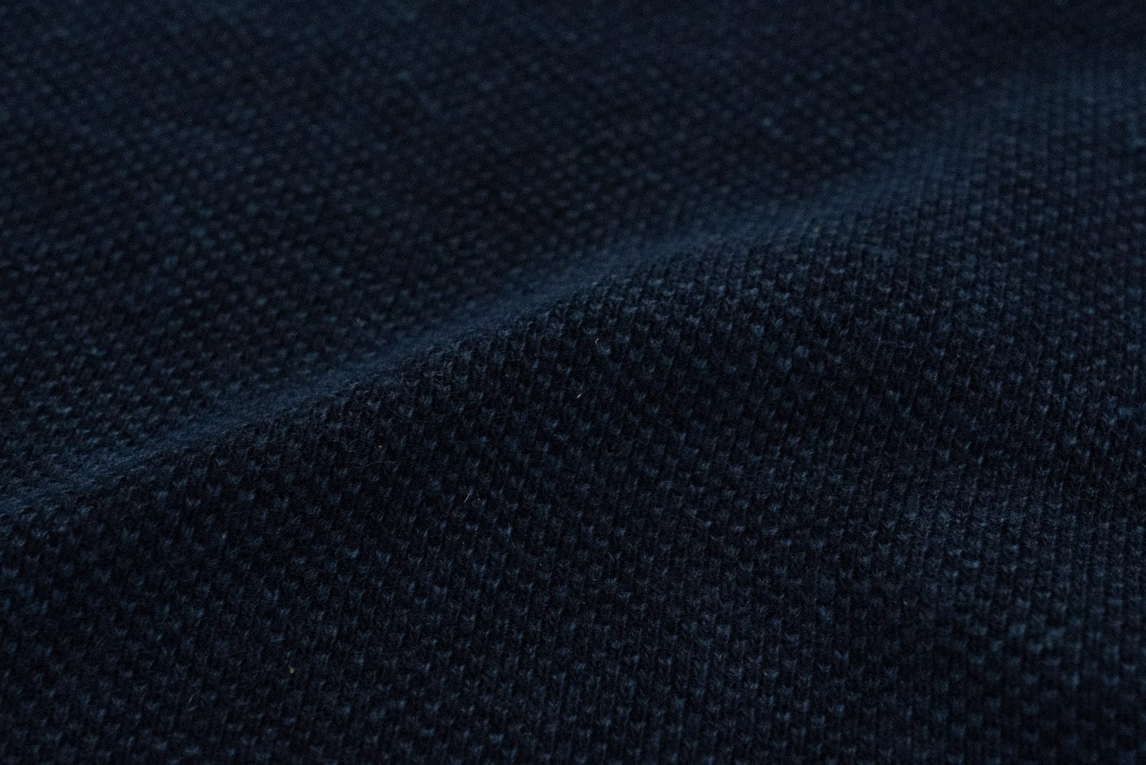 UES Ultra-Heavyweight Slubby Polo Shirt (Indigo)