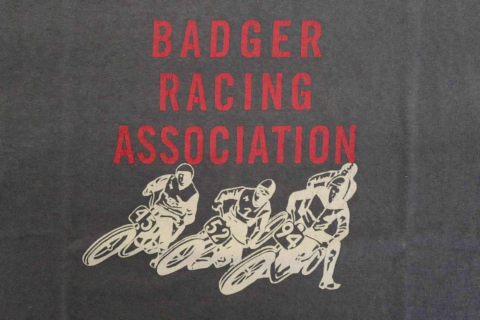 Warehouse 'Badger Racing Association' Tubular Tee (Black)