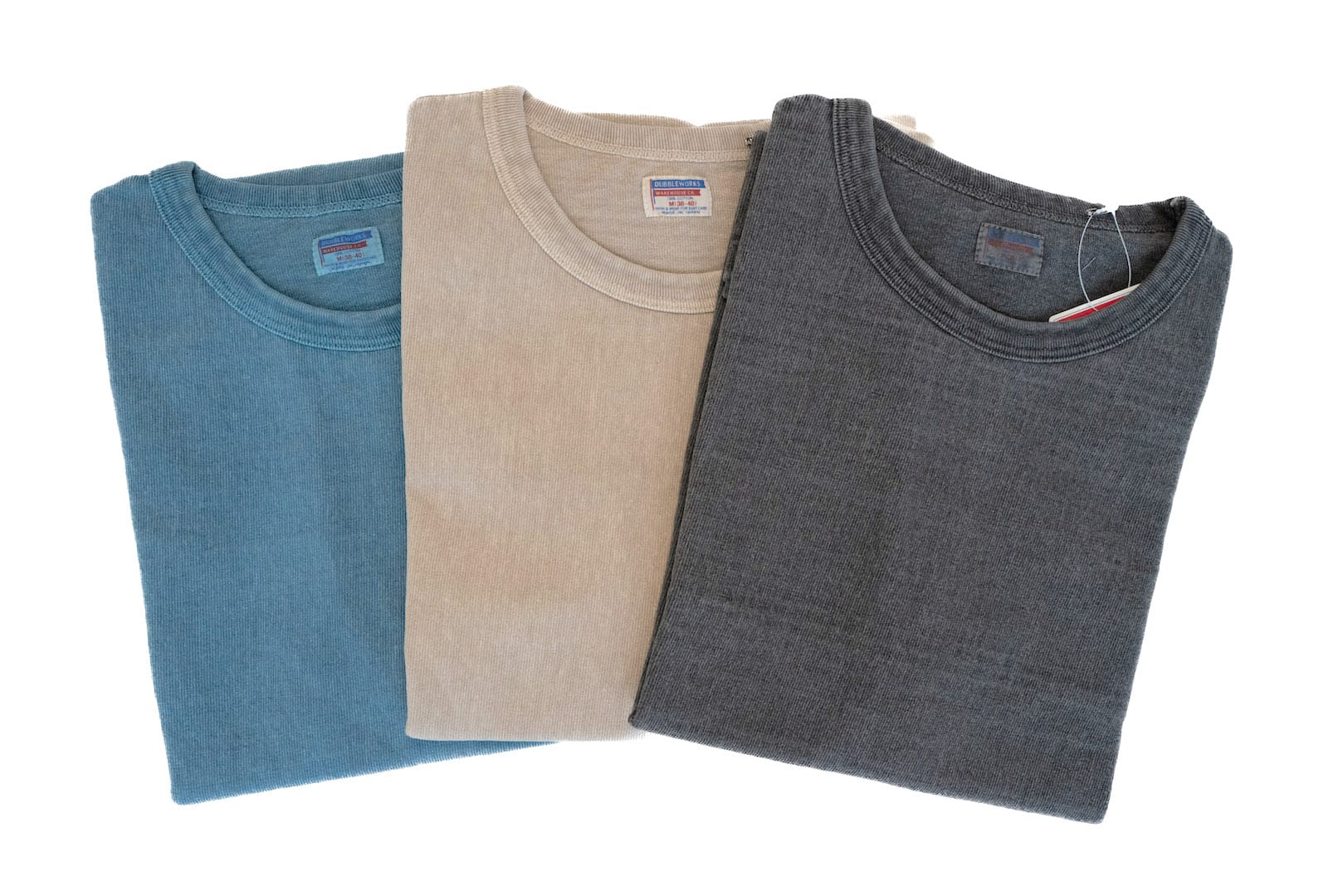 Dubble Works 9oz "Ultra-Heavy" Pigment Dyed Loopwheeled Tee (Turquoise)