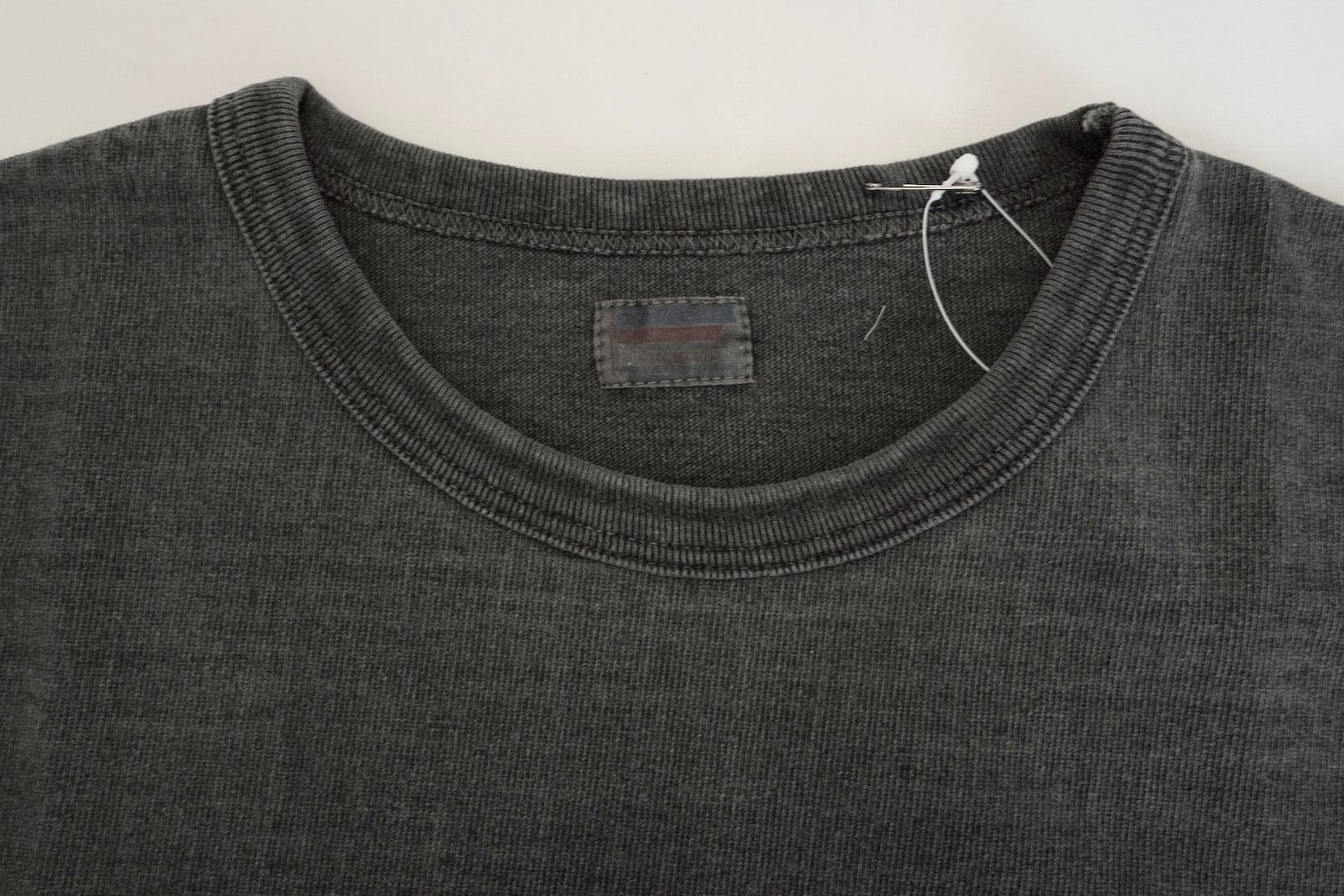 Dubble Works 9oz "Ultra-Heavy" Pigment Dyed Loopwheeled Tee (Sumikuro)