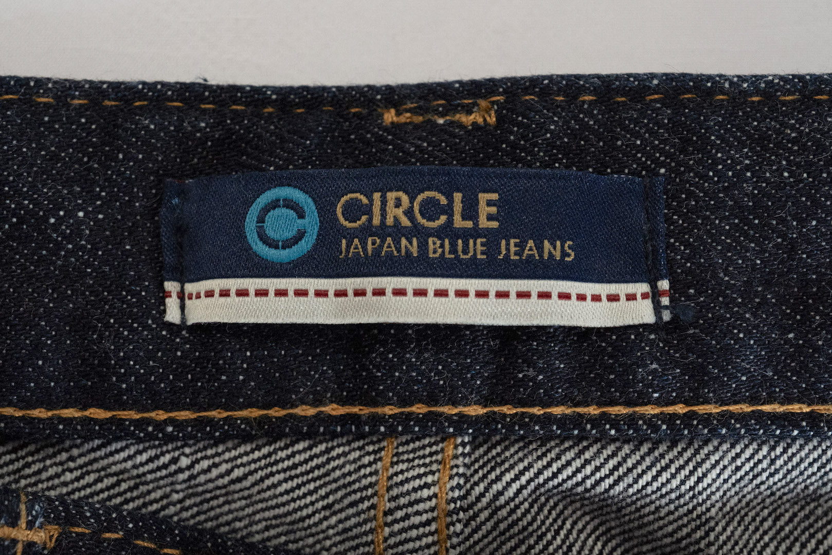 Japan Blue 14.8oz J301B 'Circle'  Denim (Straight Tapered Fit)