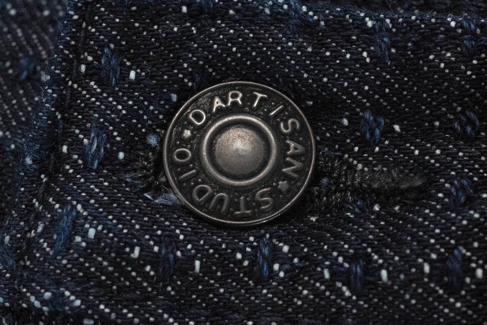 Studio D'Artisan 15oz Indigo Dyed Sashiko Denim (Slim Tapered Fit)