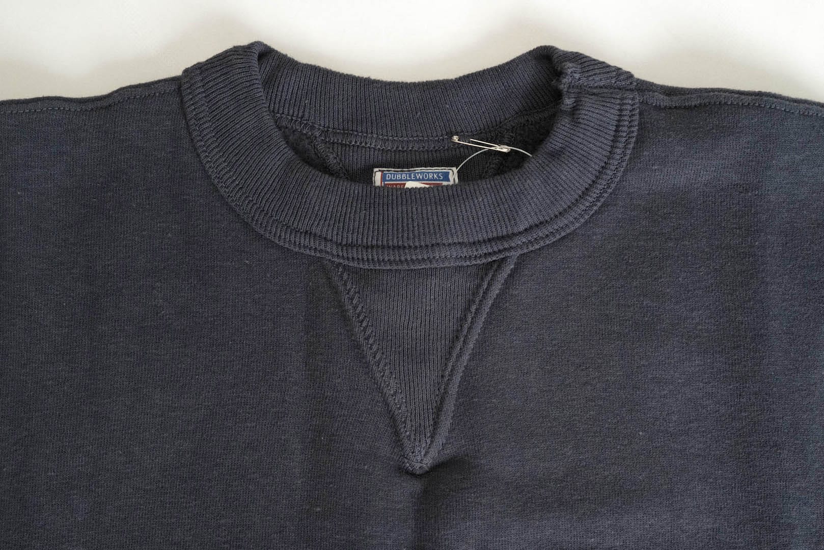 Dubble Works 11oz "Tsuri-ami" Loopwheeled Sweatshirt (Vintage Navy)