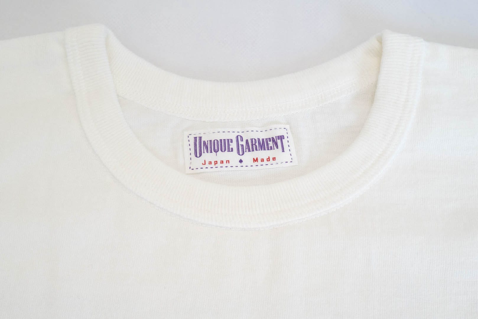 Unique Garment 'Must Go Up' Loopwheel Tee (White)