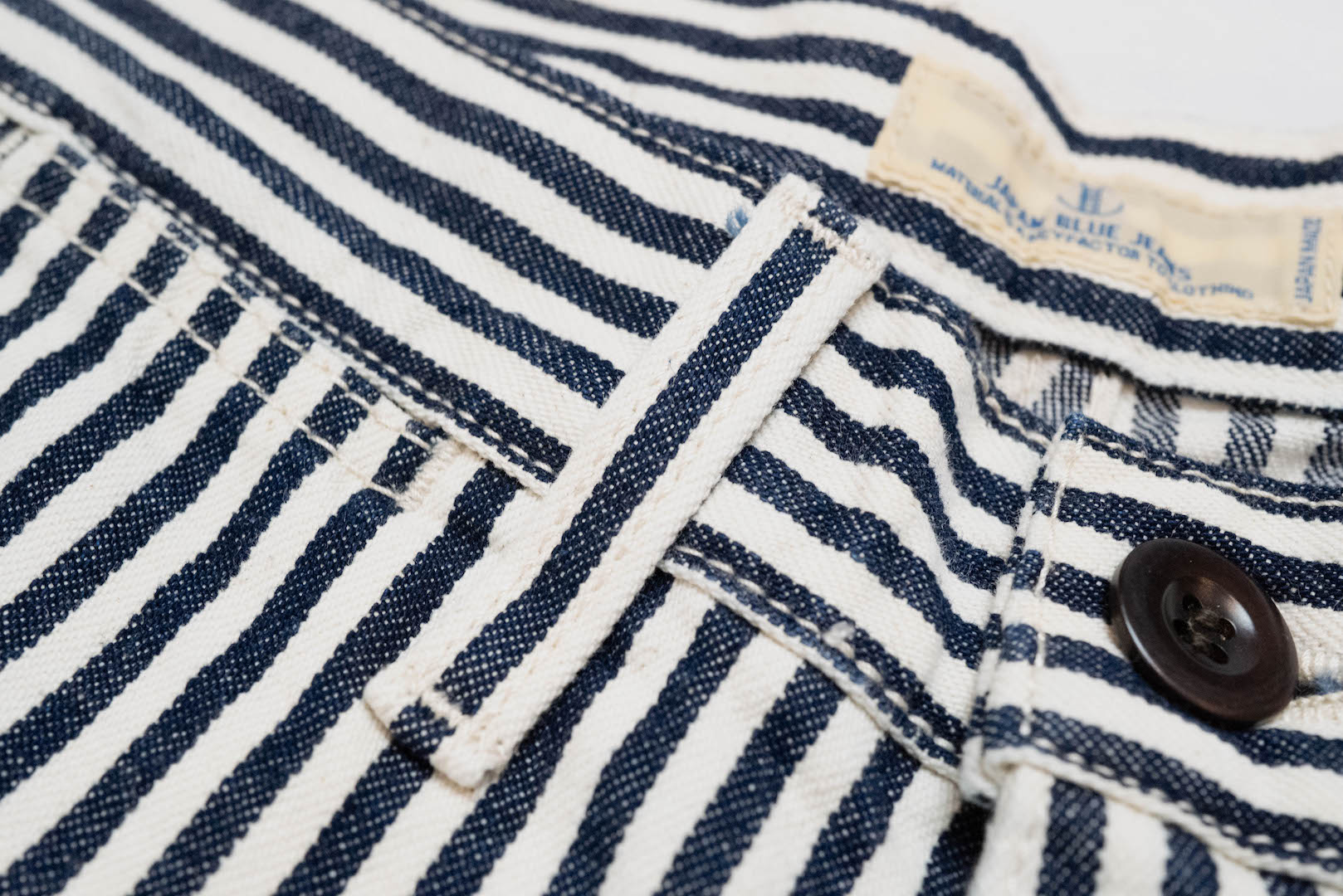 Japan Blue Indigo Hickory Shorts